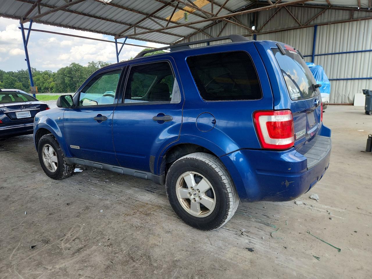 2008 Ford Escape Xlt Blue vin: 1FMCU031X8KD40015