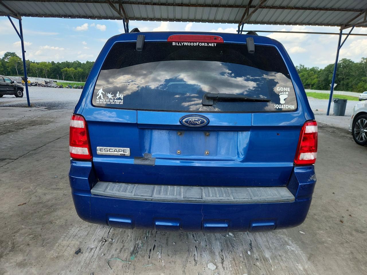 2008 Ford Escape Xlt Blue vin: 1FMCU031X8KD40015