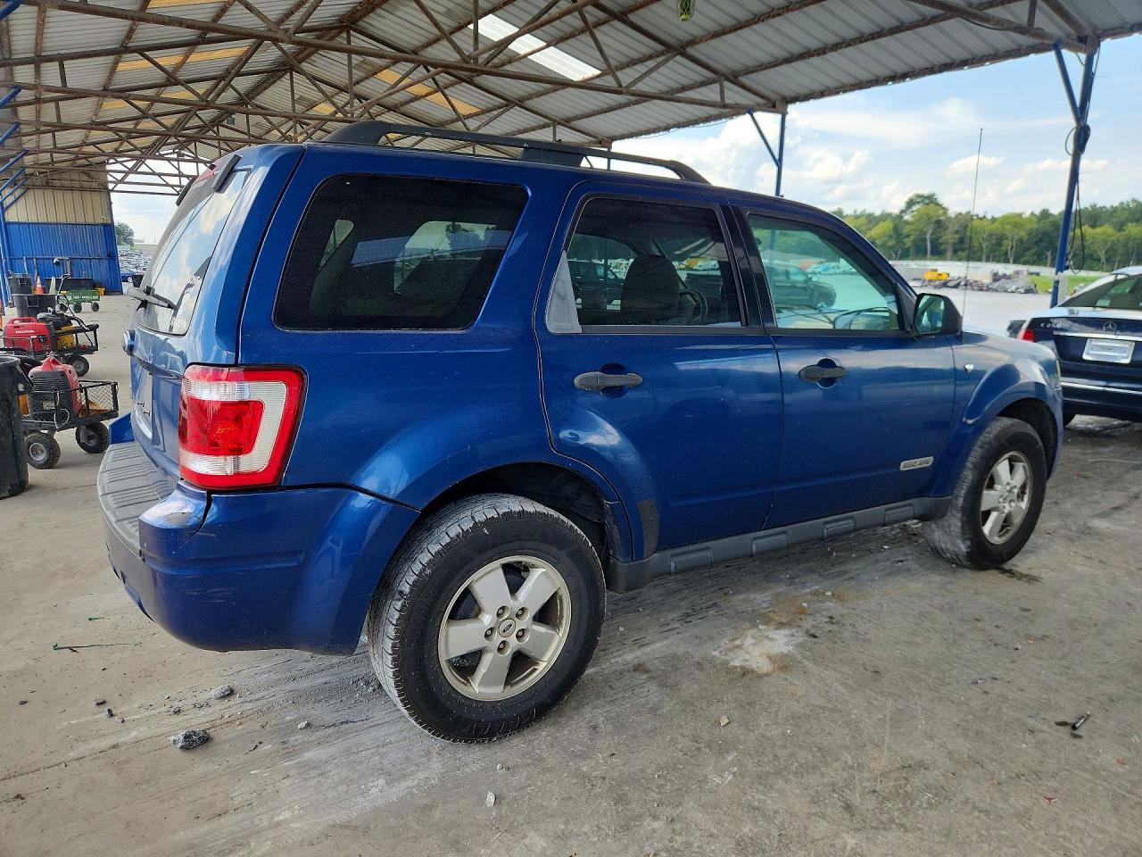 2008 Ford Escape Xlt Blue vin: 1FMCU031X8KD40015