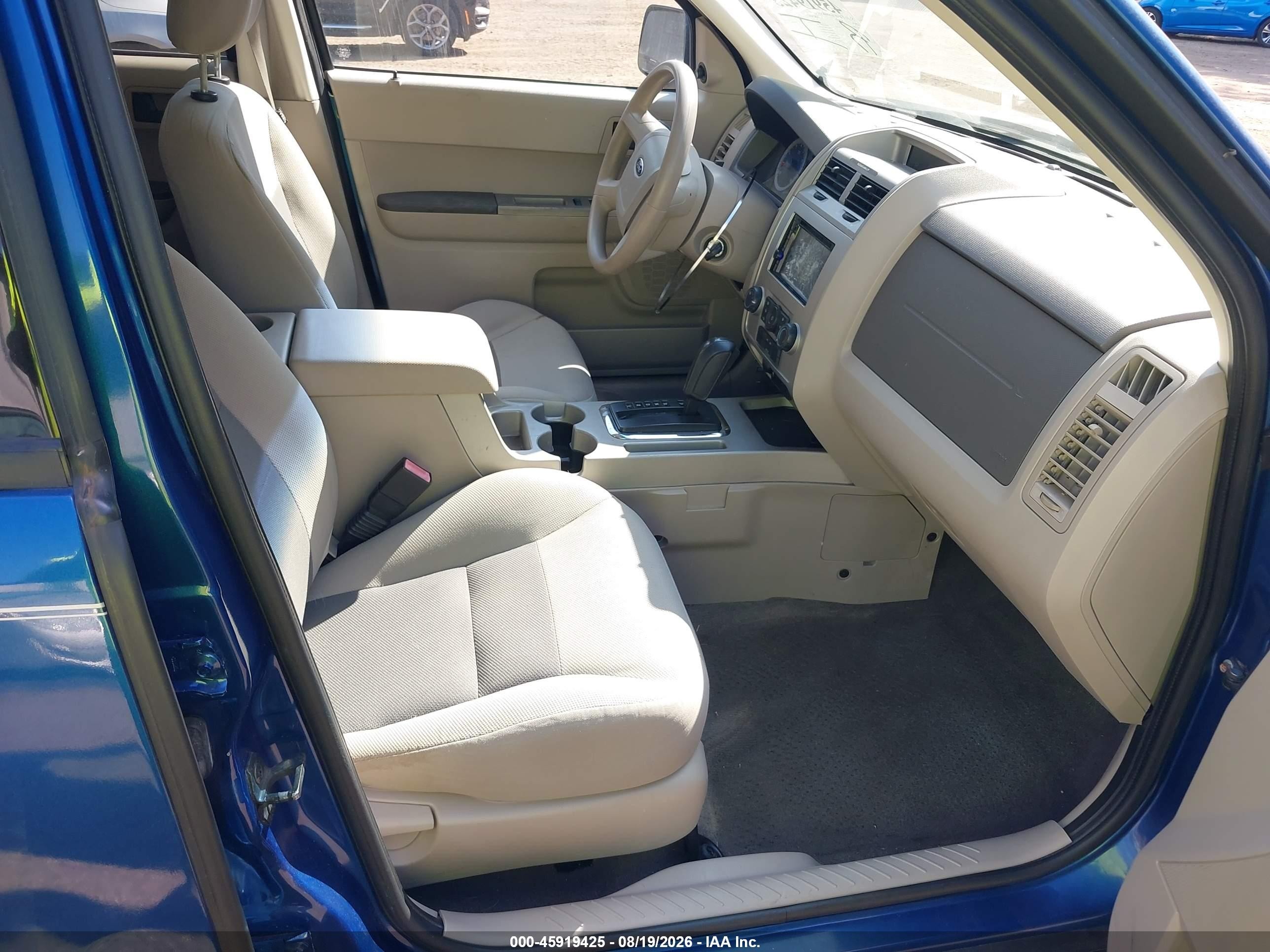 2008 Ford Escape Xlt Blue vin: 1FMCU031X8KE51454