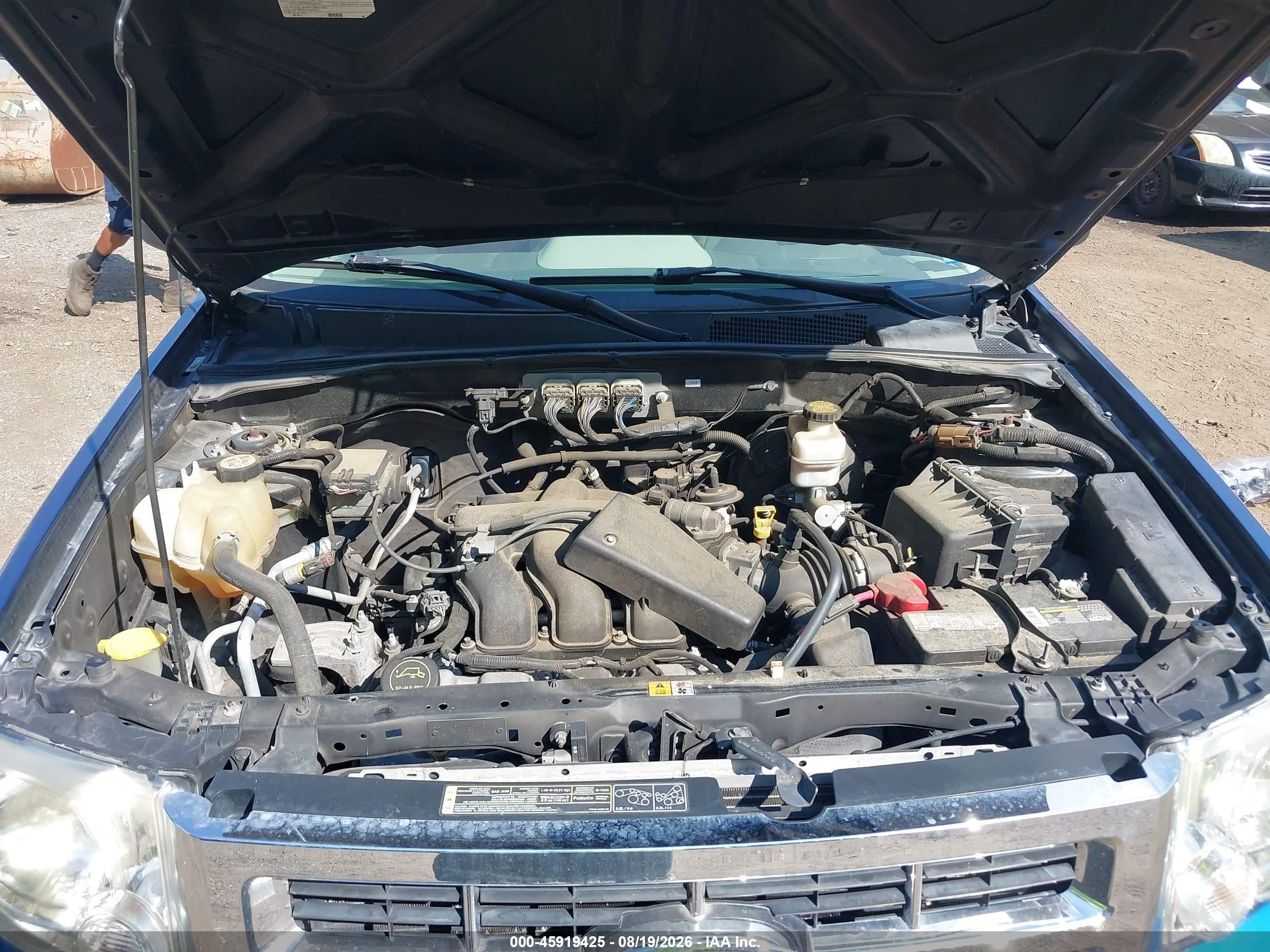 2008 Ford Escape Xlt Blue vin: 1FMCU031X8KE51454