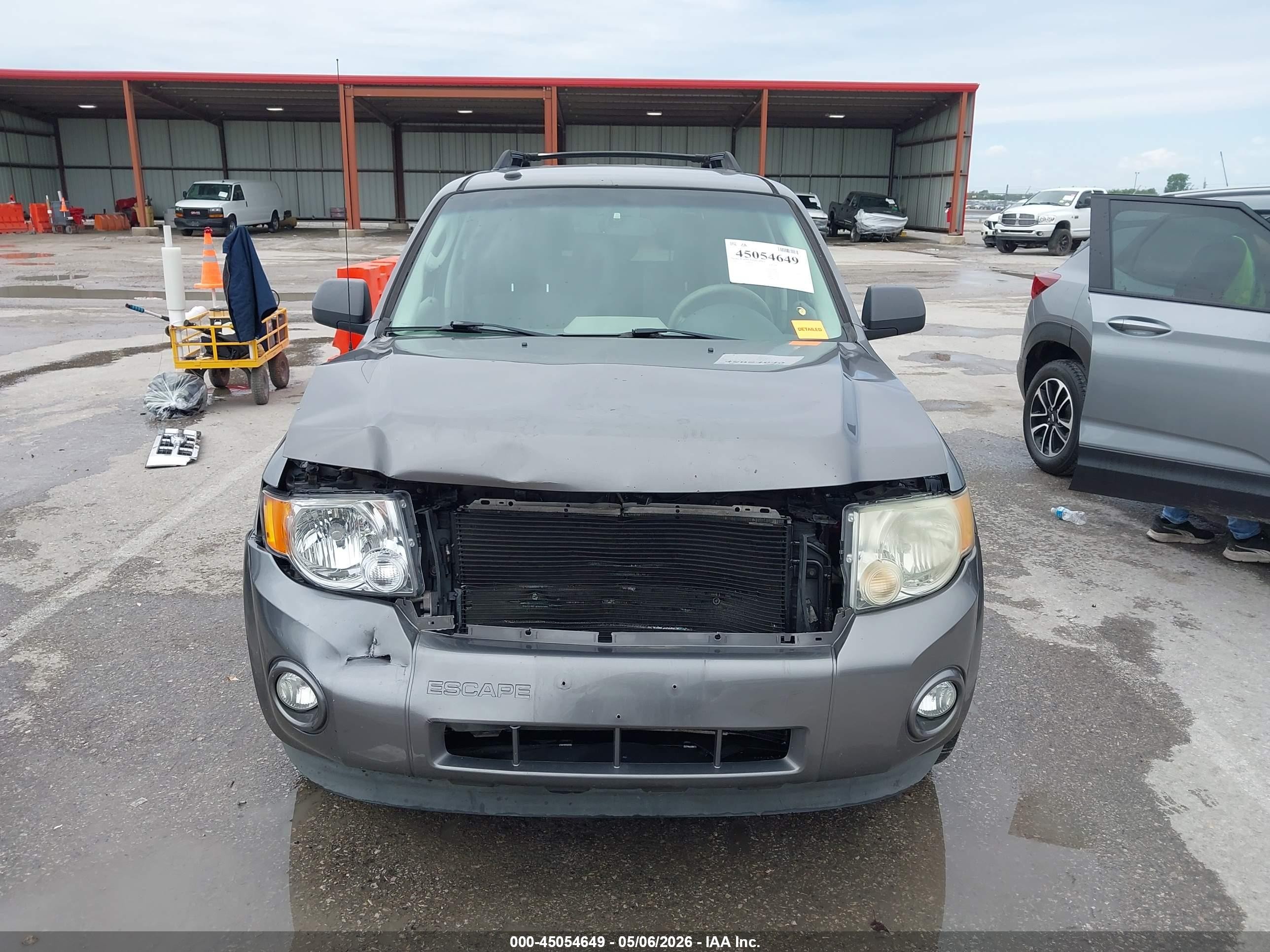 2009 Ford Escape Xlt Gray vin: 1FMCU03709KA02726