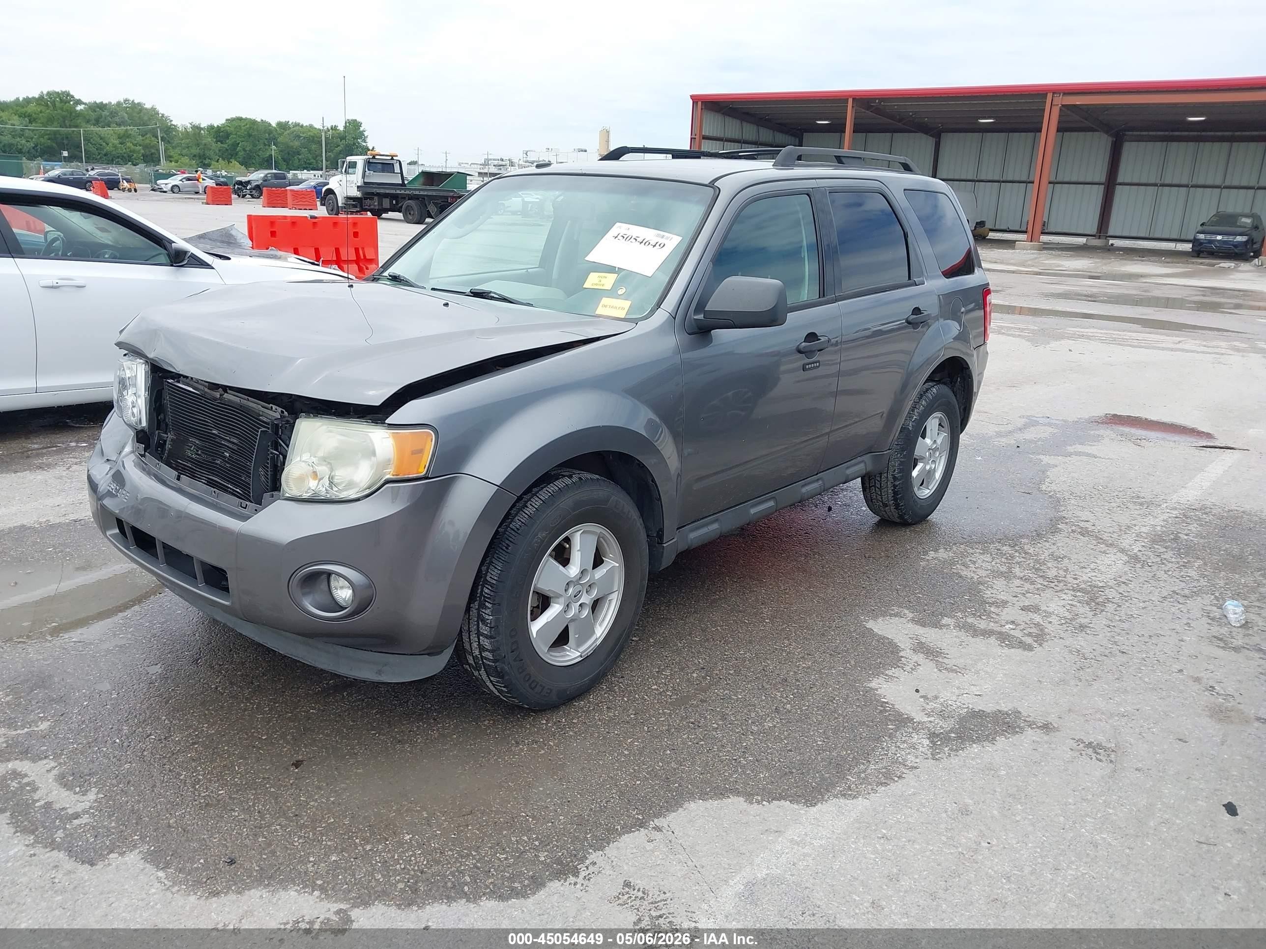 2009 Ford Escape Xlt Gray vin: 1FMCU03709KA02726