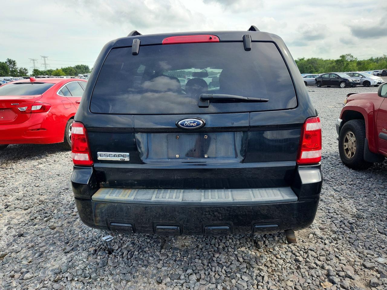 2009 Ford Escape Xlt Black vin: 1FMCU03709KB26429