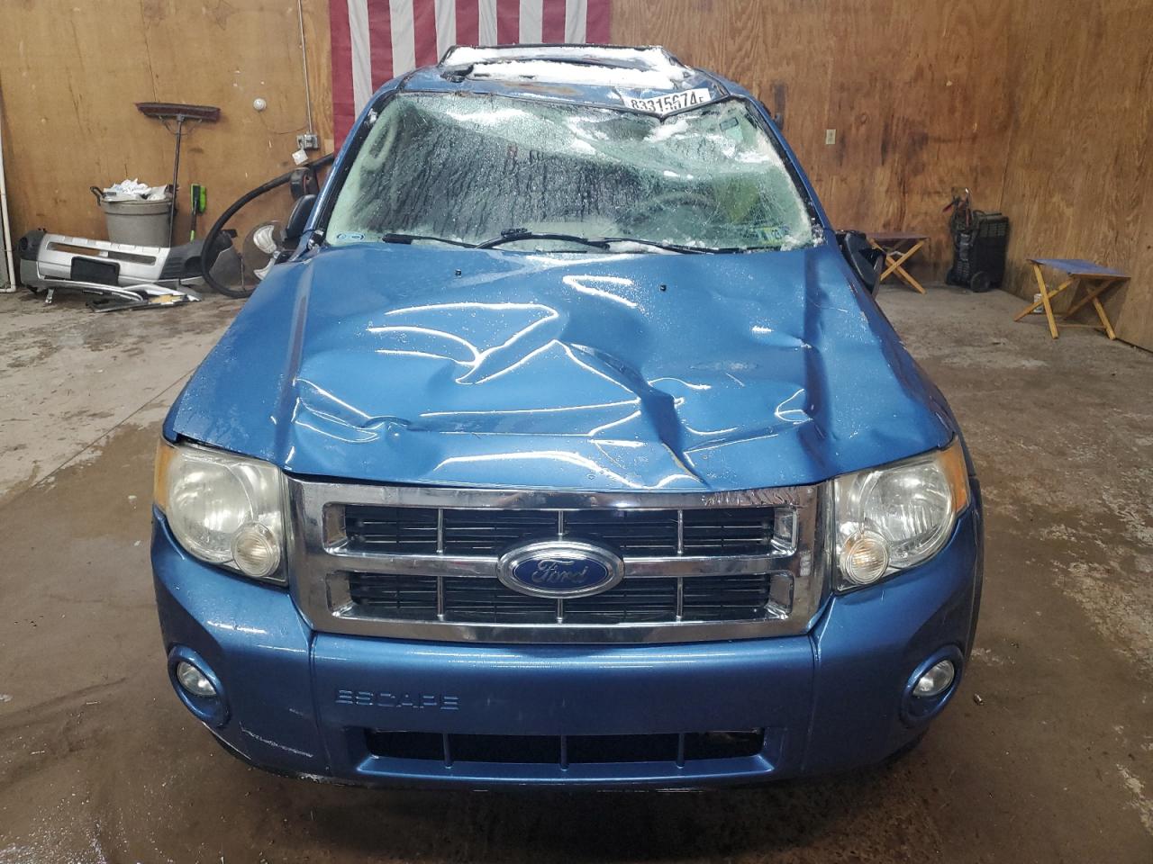 2009 Ford Escape Xlt Blue vin: 1FMCU03709KC65881