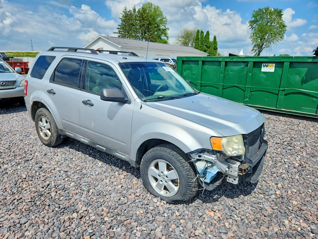 2009 Ford Escape Xlt Серебряный vin: 1FMCU03709KD07997