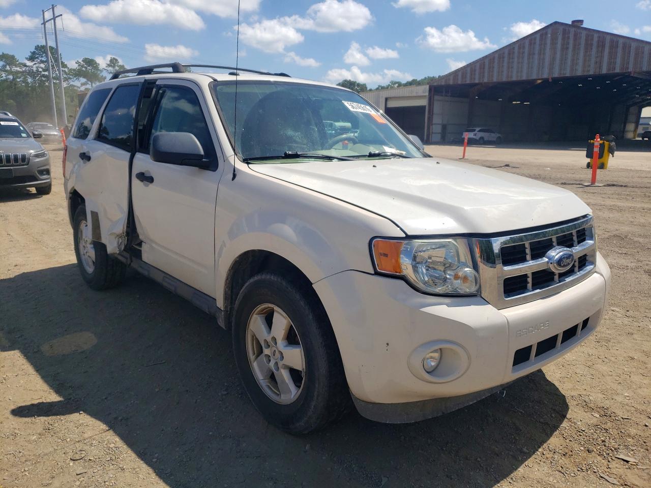 2009 Ford Escape Xlt White vin: 1FMCU03719KA03061