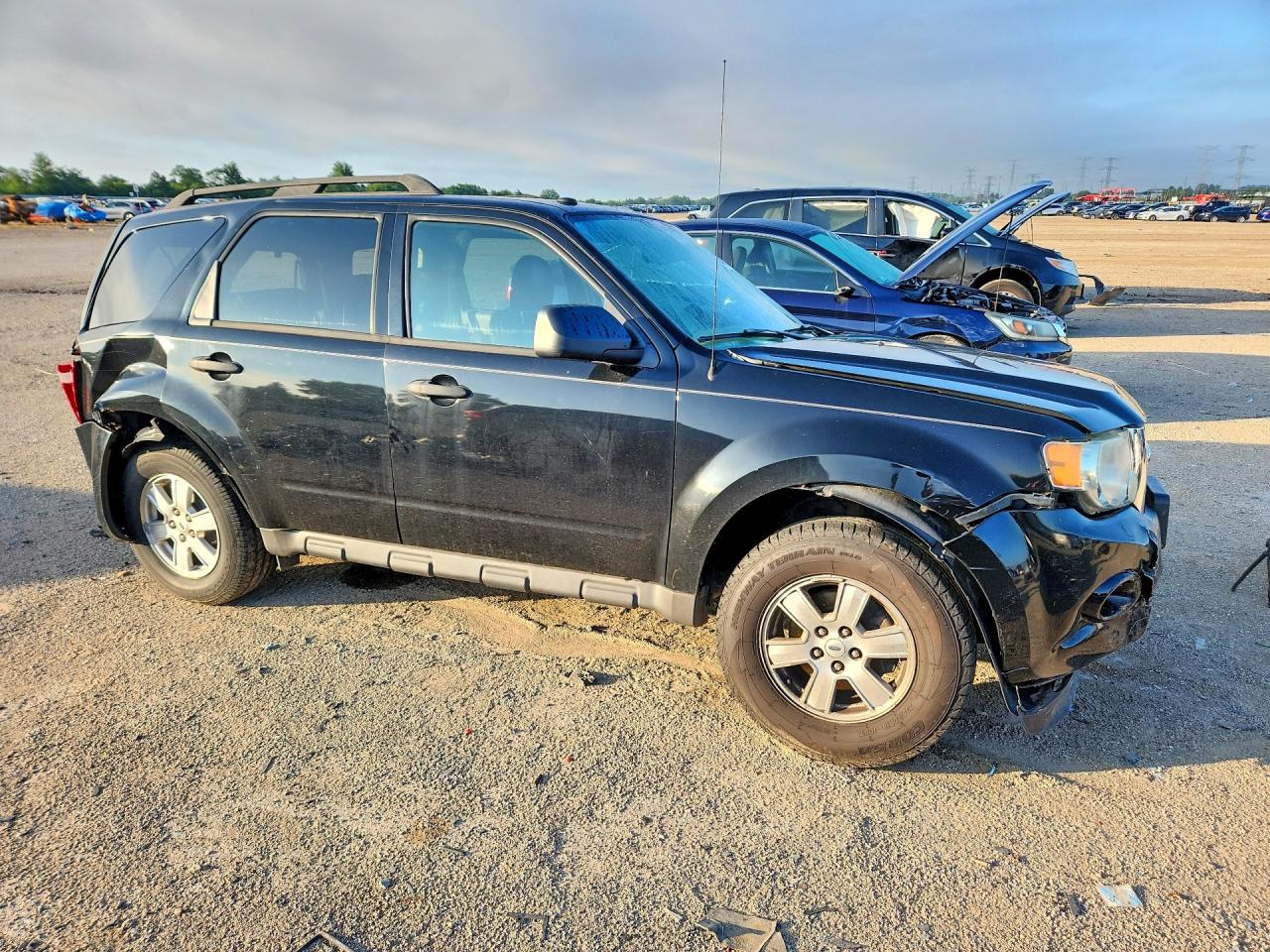 2009 Ford Escape Xlt Black vin: 1FMCU03719KA38327