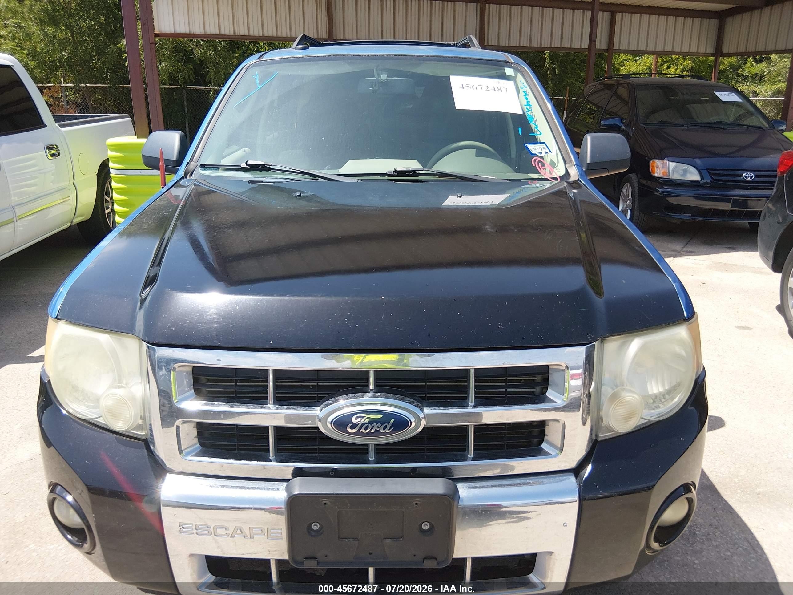 2009 Ford Escape Xlt Синий vin: 1FMCU03719KA50459