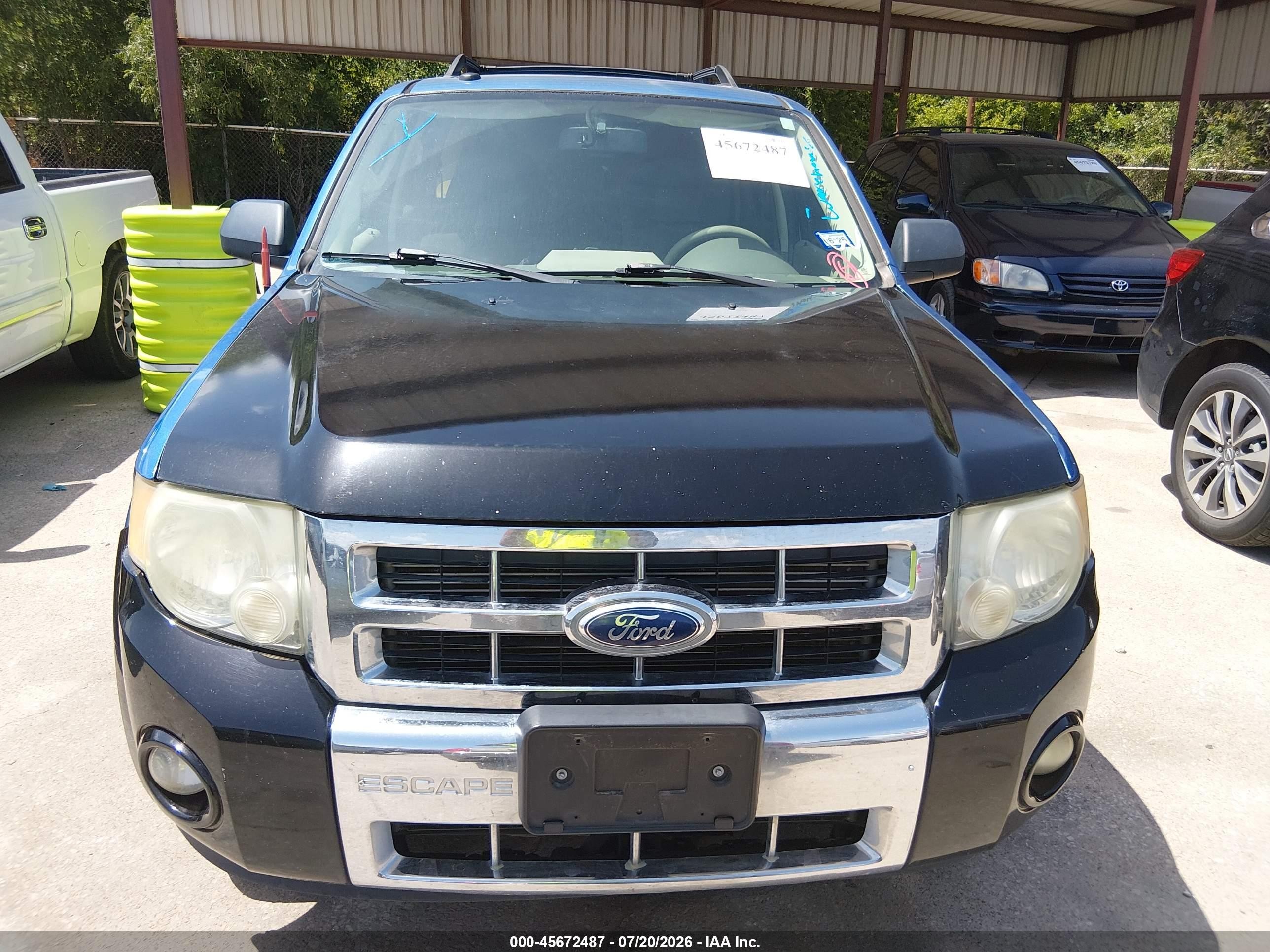 2009 Ford Escape Xlt Синий vin: 1FMCU03719KA50459