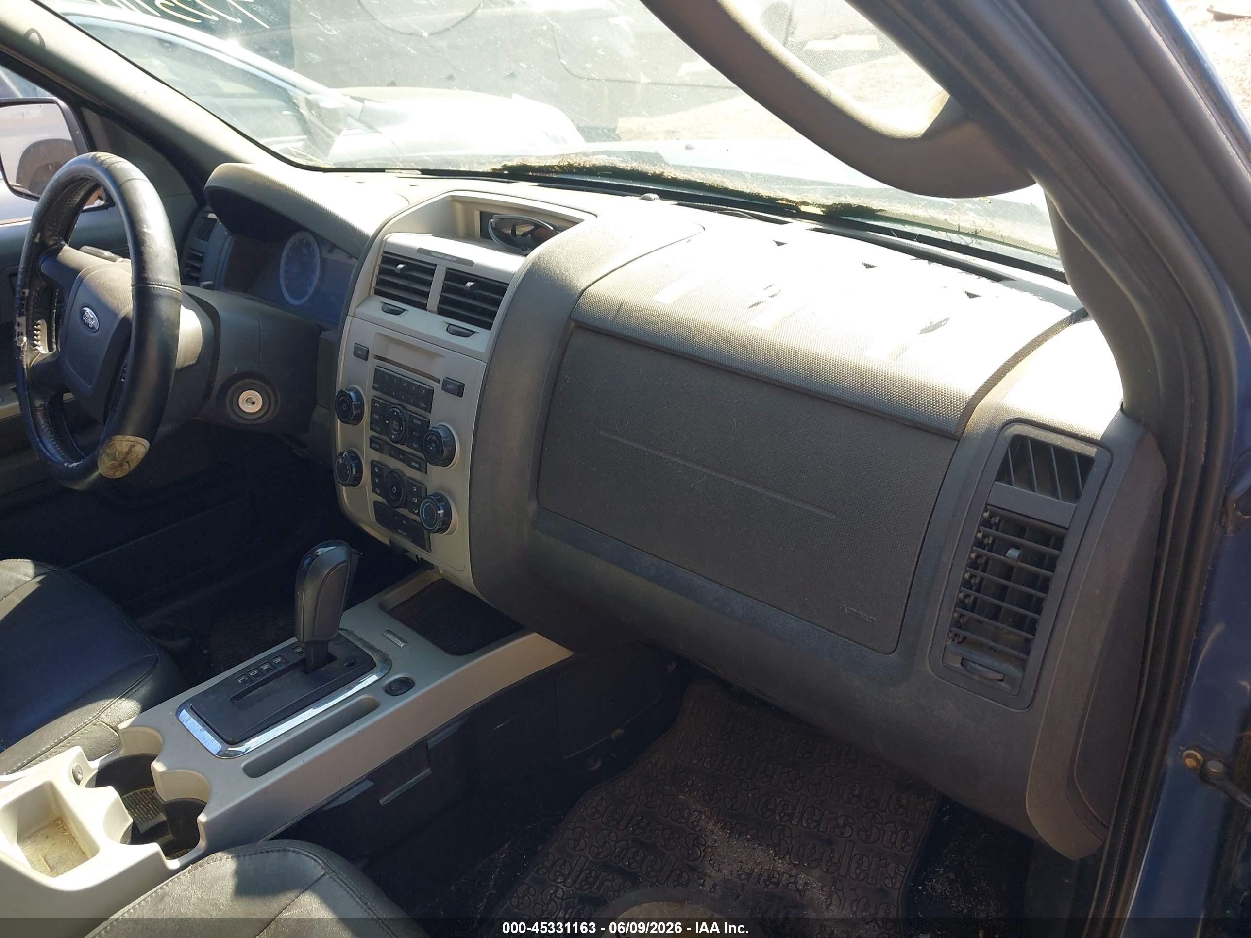 2009 Ford Escape Xlt Blue vin: 1FMCU03719KB28402