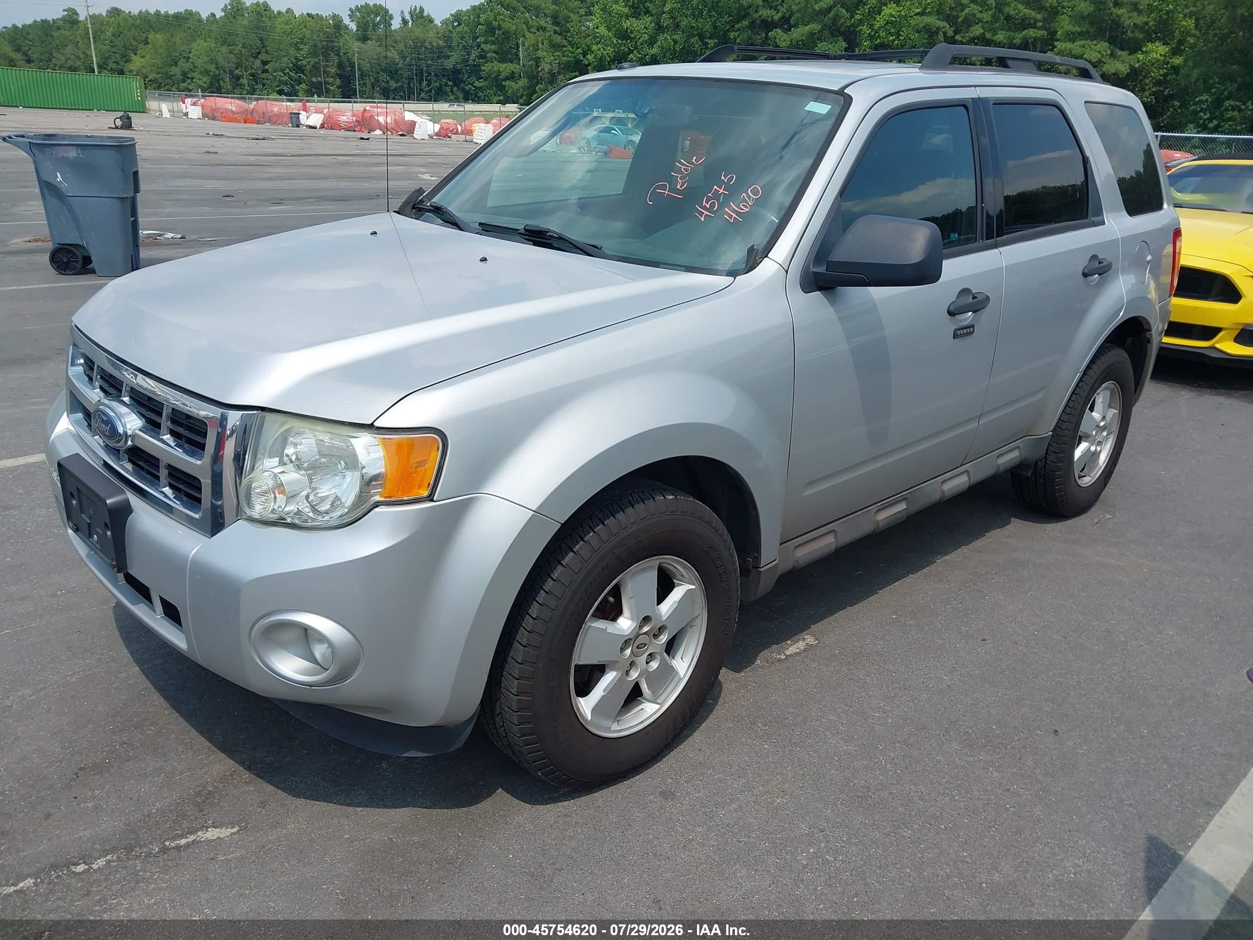 2009 Ford Escape Xlt Silver vin: 1FMCU03719KB79480