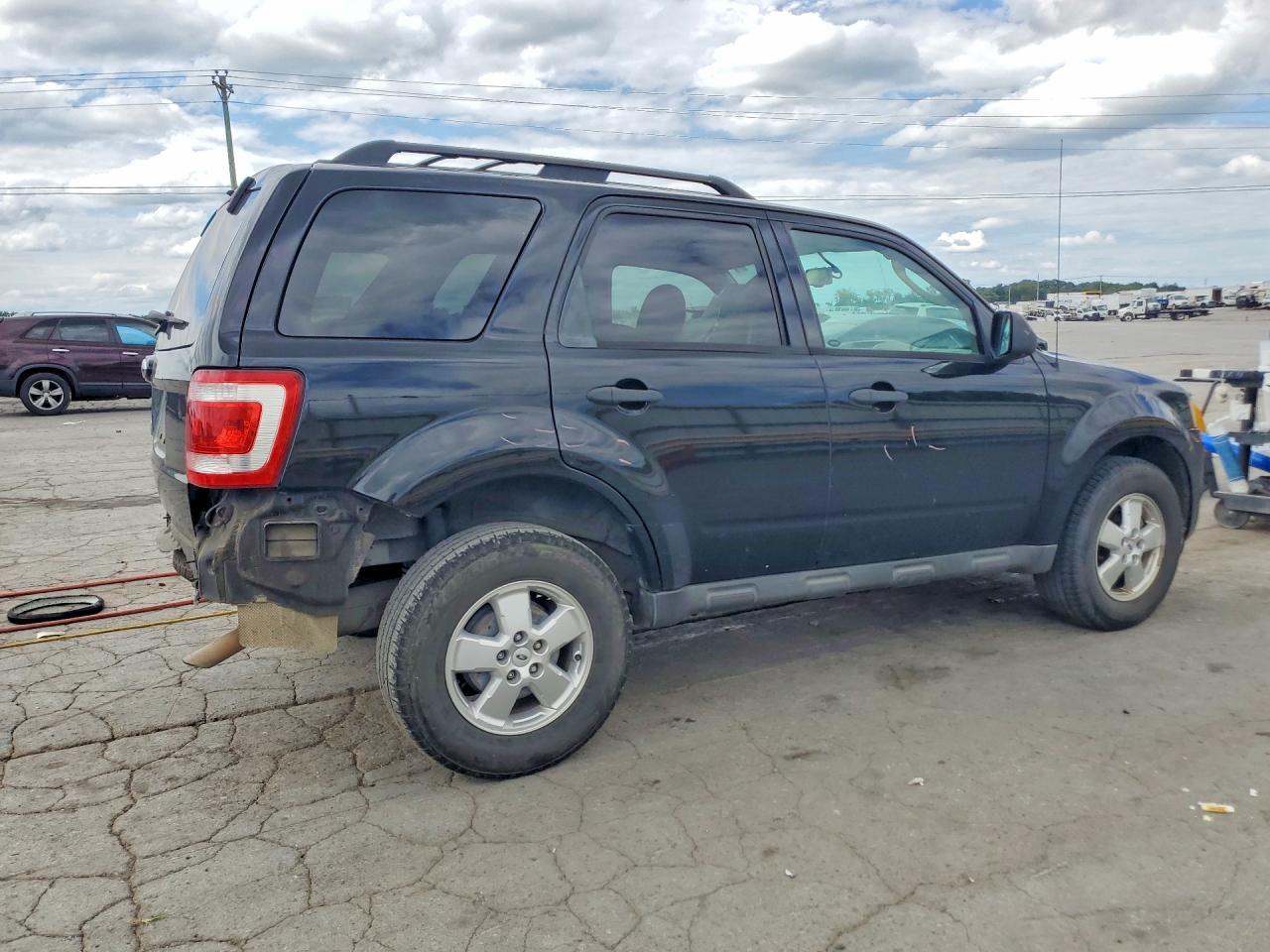2009 Ford Escape Xlt Black vin: 1FMCU03719KC41220