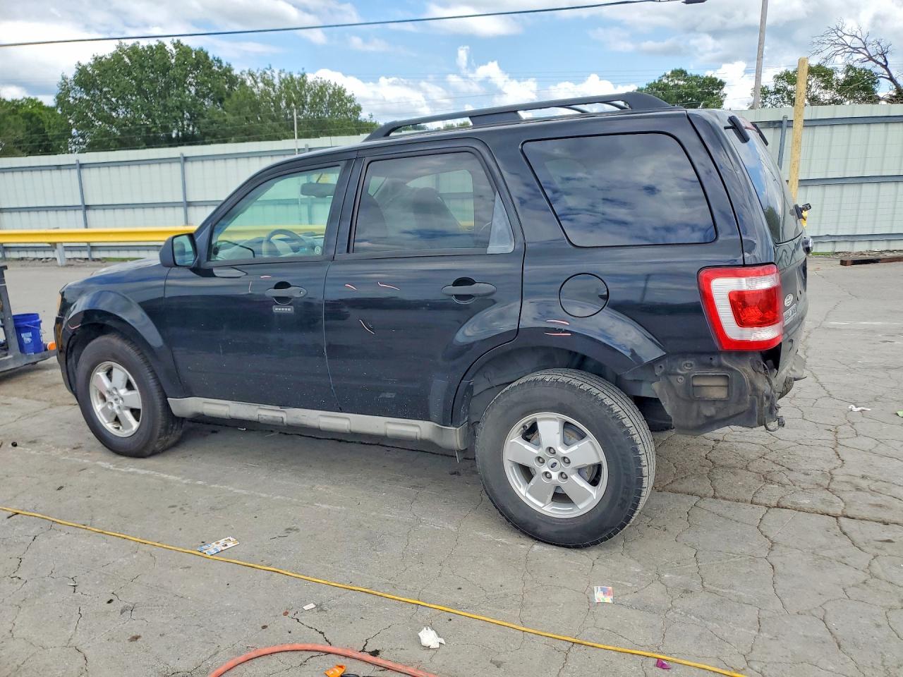 2009 Ford Escape Xlt Black vin: 1FMCU03719KC41220