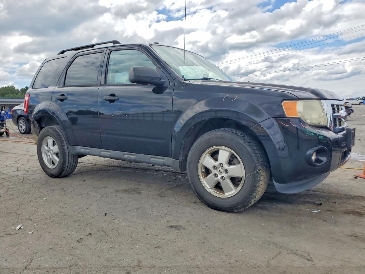 2009 Ford Escape Xlt Black vin: 1FMCU03719KC41220