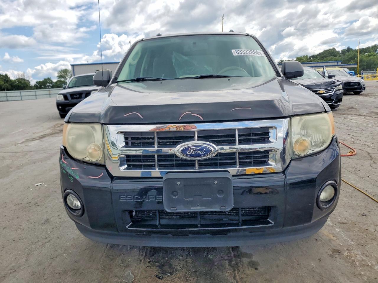 2009 Ford Escape Xlt Black vin: 1FMCU03719KC41220