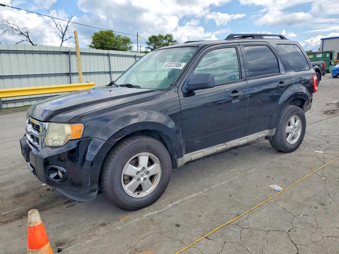 2009 Ford Escape Xlt Черный vin: 1FMCU03719KC41220