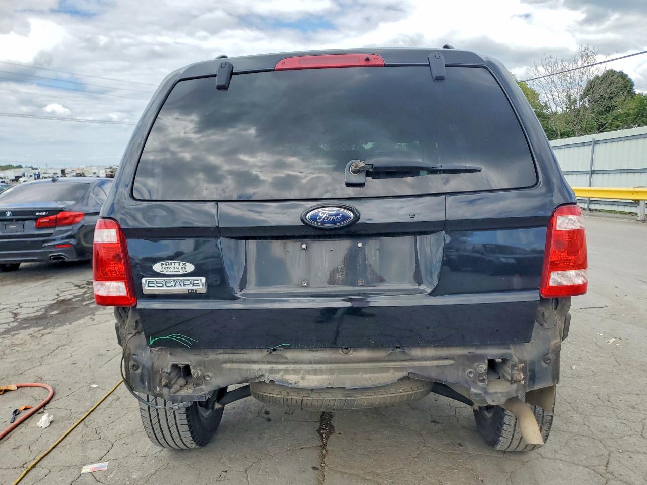 2009 Ford Escape Xlt Black vin: 1FMCU03719KC41220