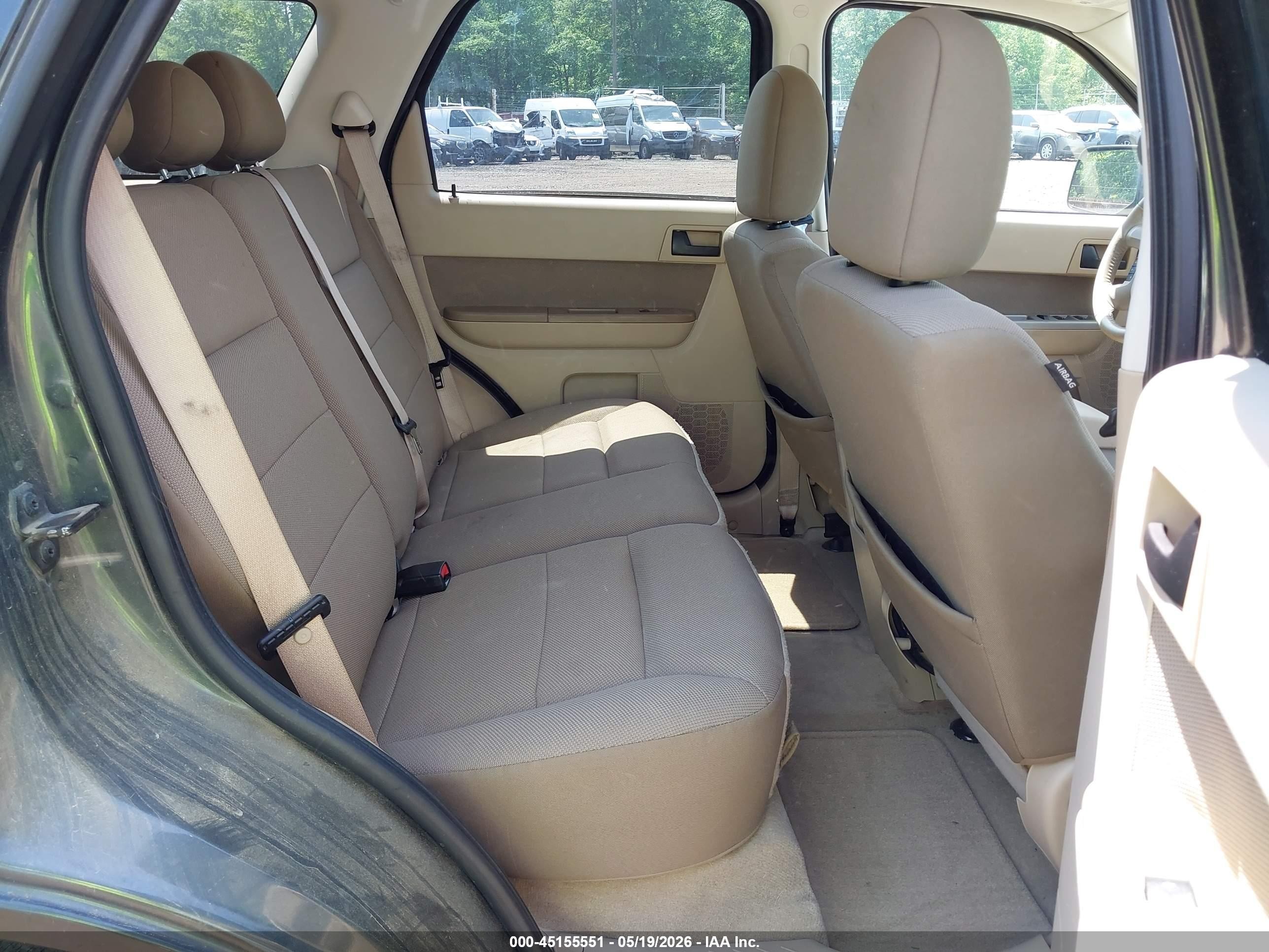 2009 Ford Escape Xlt Gray vin: 1FMCU03719KD00119