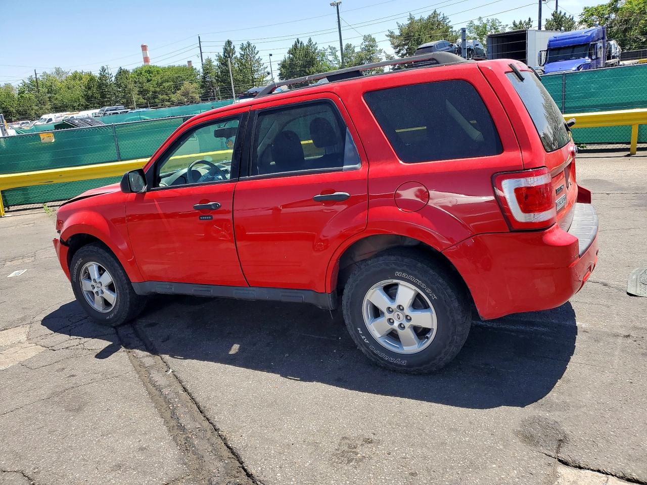 2009 Ford Escape Xlt Красный vin: 1FMCU03729KA19687