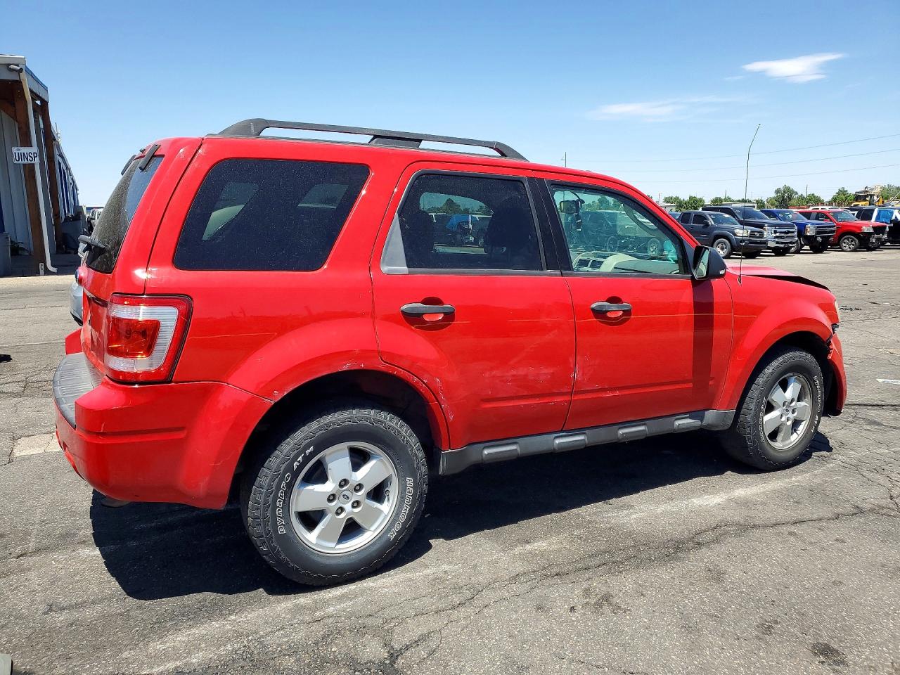2009 Ford Escape Xlt Красный vin: 1FMCU03729KA19687