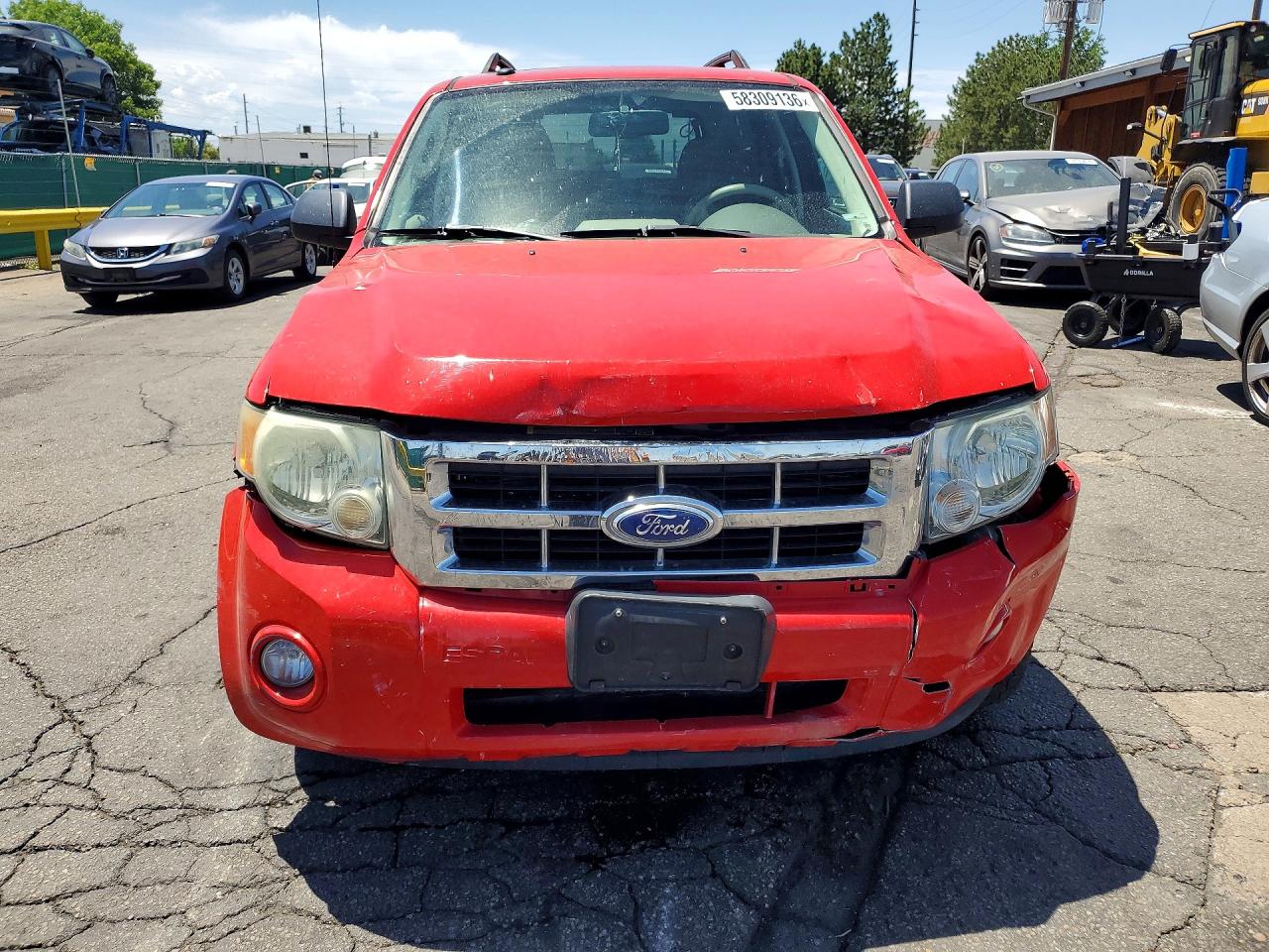 2009 Ford Escape Xlt Красный vin: 1FMCU03729KA19687
