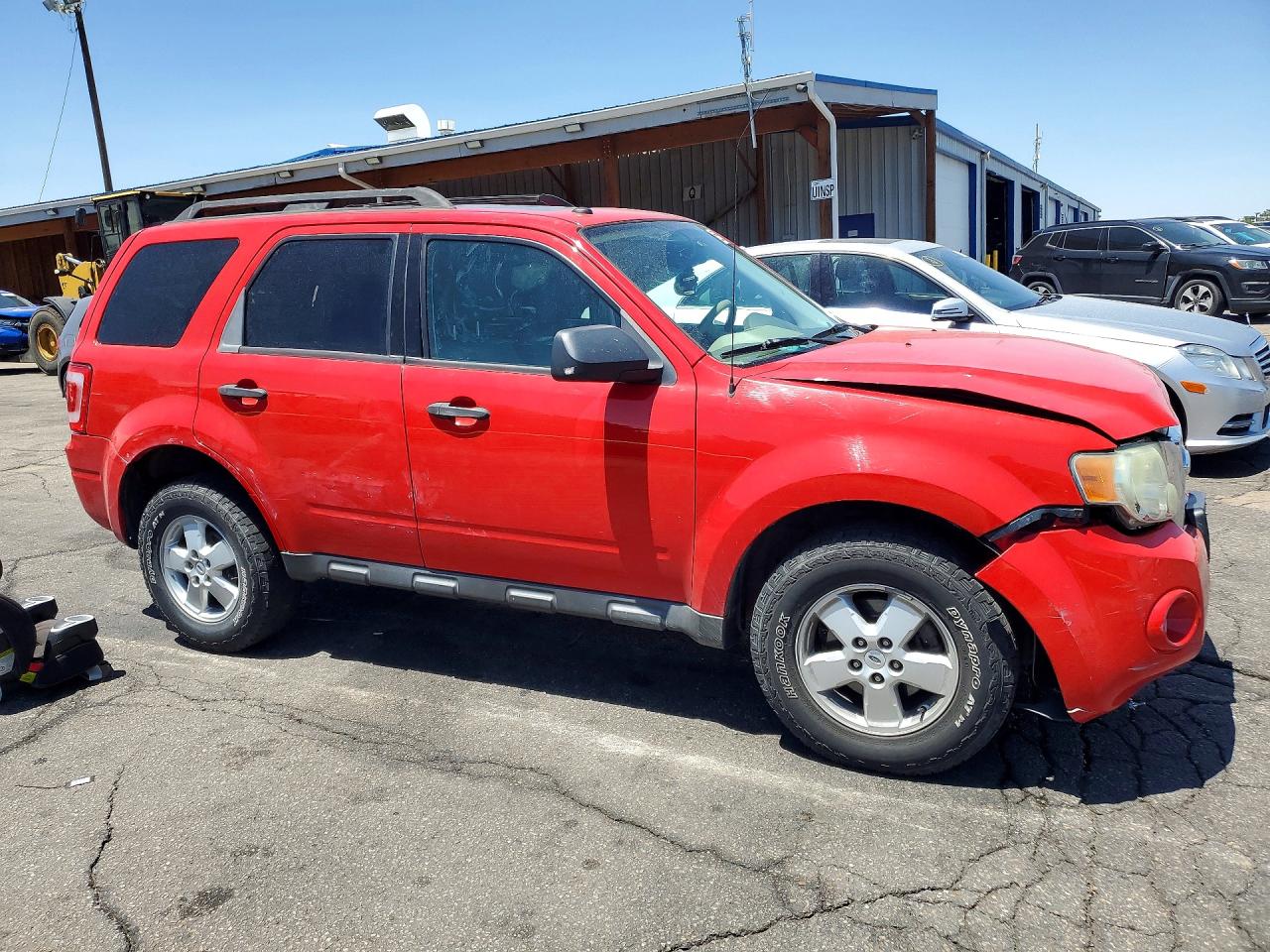 2009 Ford Escape Xlt Красный vin: 1FMCU03729KA19687