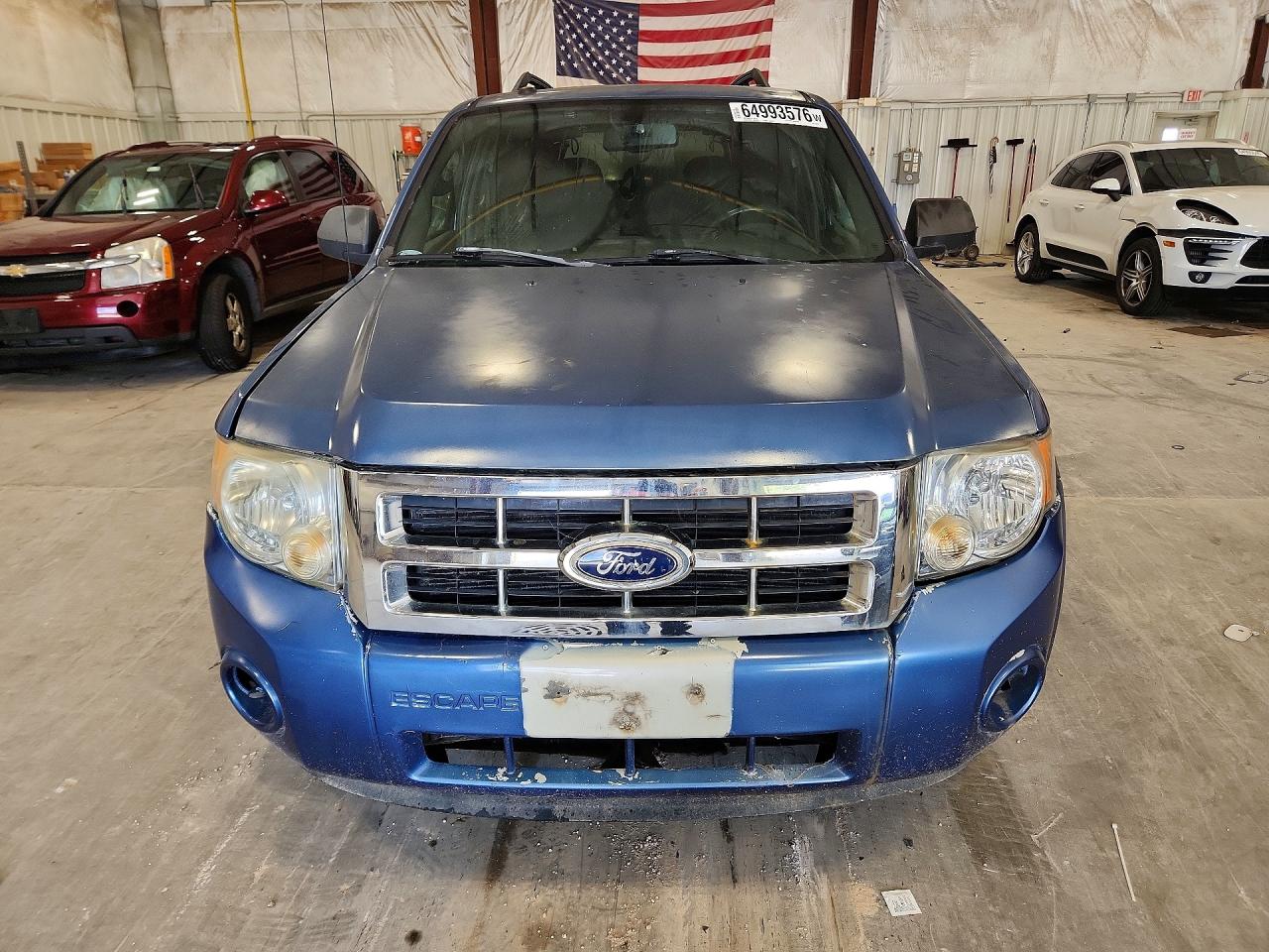 2009 Ford Escape Xlt Blue vin: 1FMCU03729KA44377