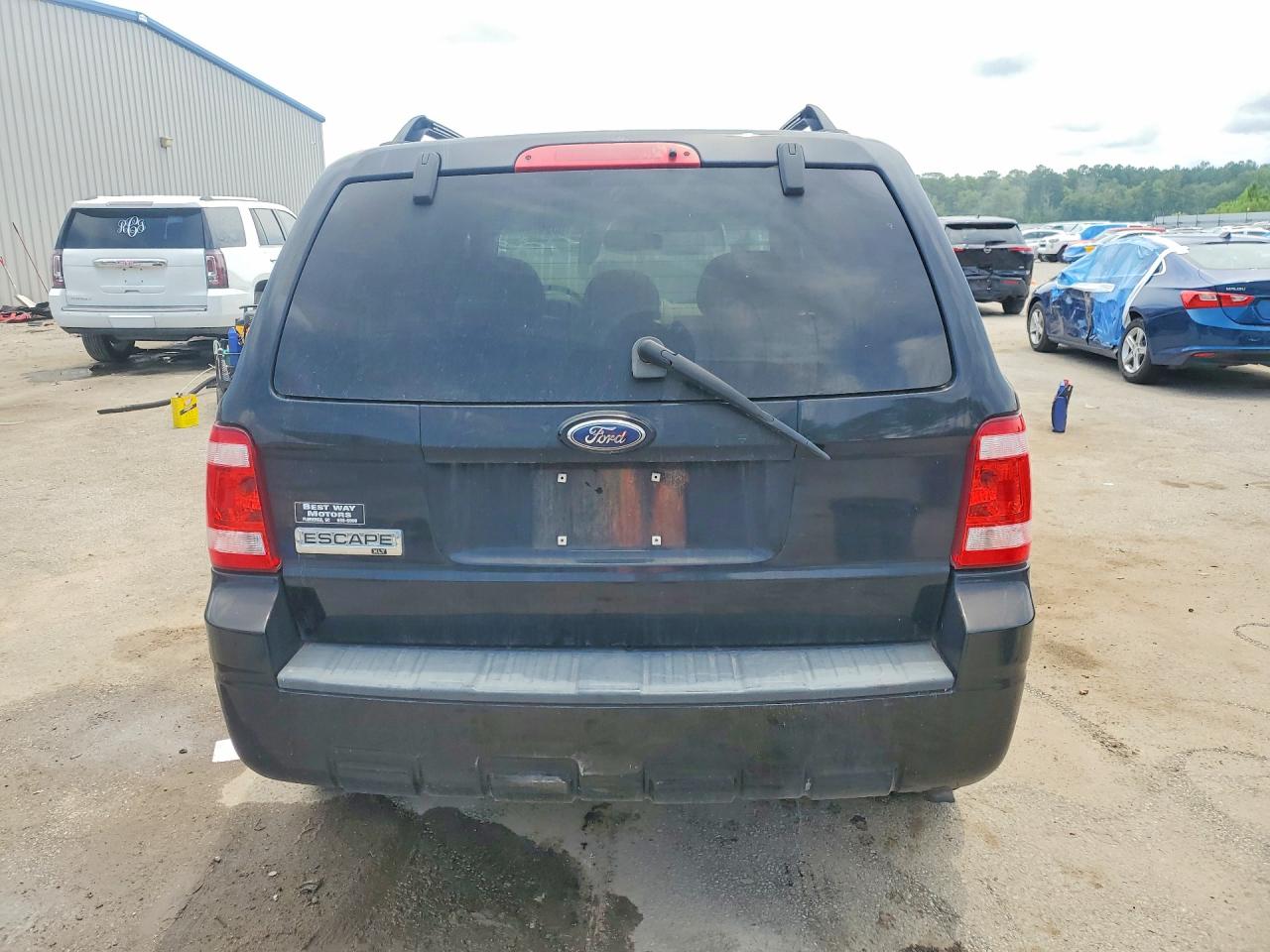 2009 Ford Escape Xlt Black vin: 1FMCU03729KB46651