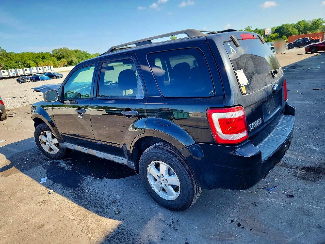 2009 Ford Escape Xlt Black vin: 1FMCU03729KC68104