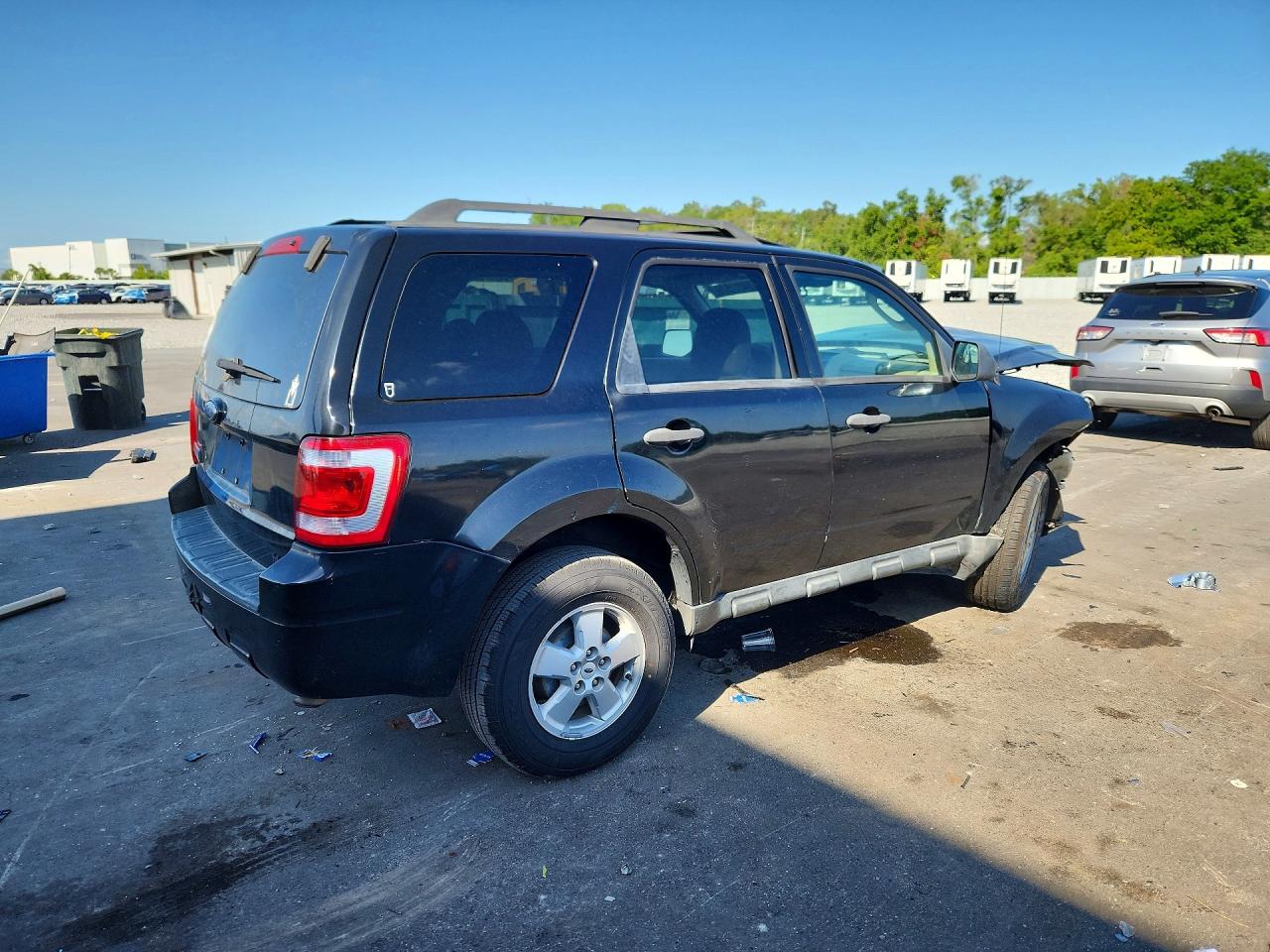 2009 Ford Escape Xlt Black vin: 1FMCU03729KC68104