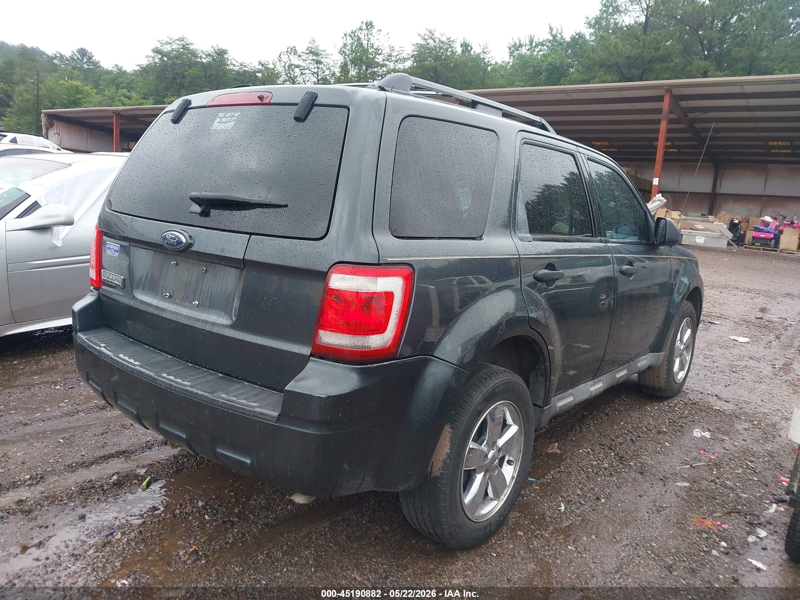 2009 Ford Escape Xlt Blue vin: 1FMCU03729KD07337