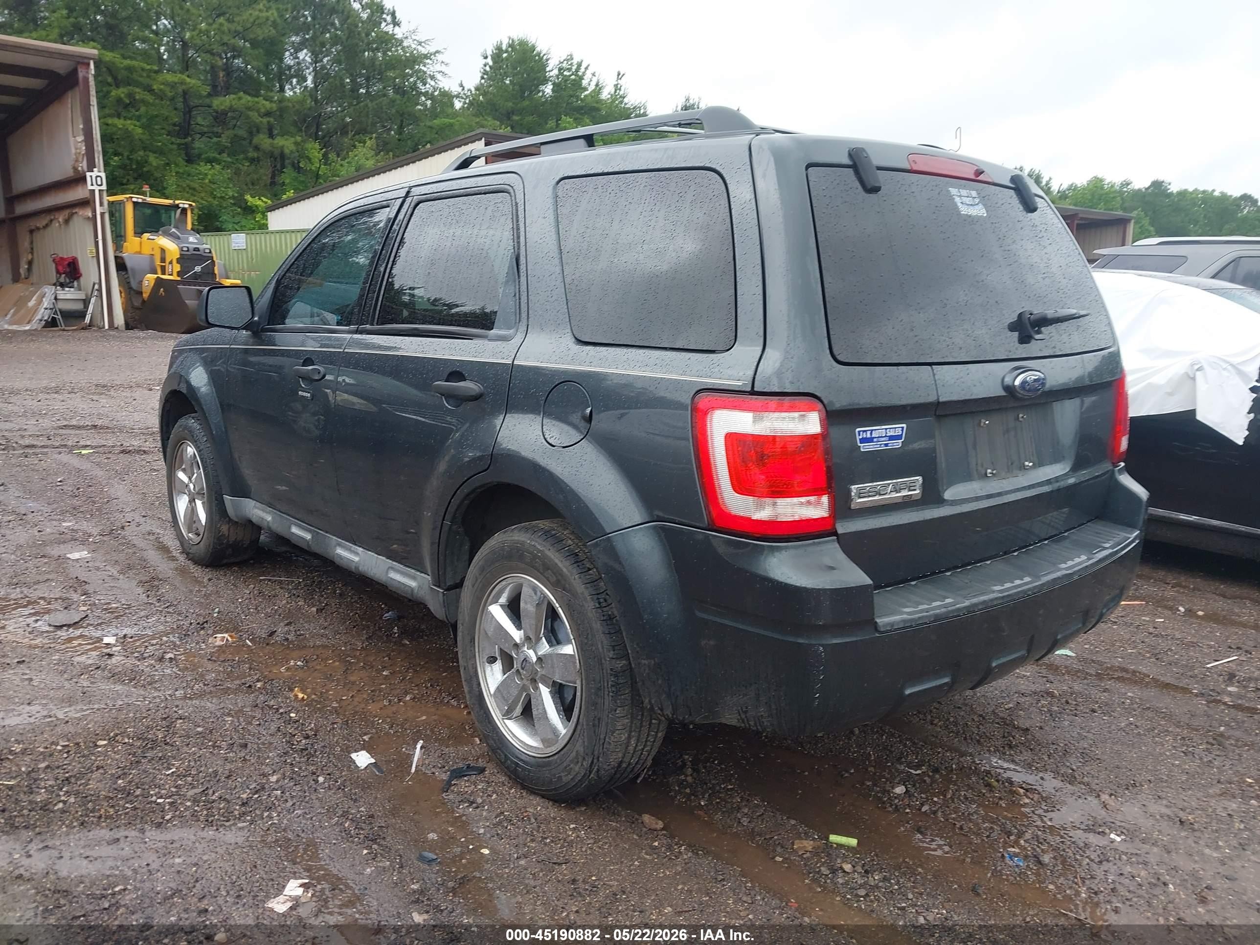 2009 Ford Escape Xlt Blue vin: 1FMCU03729KD07337
