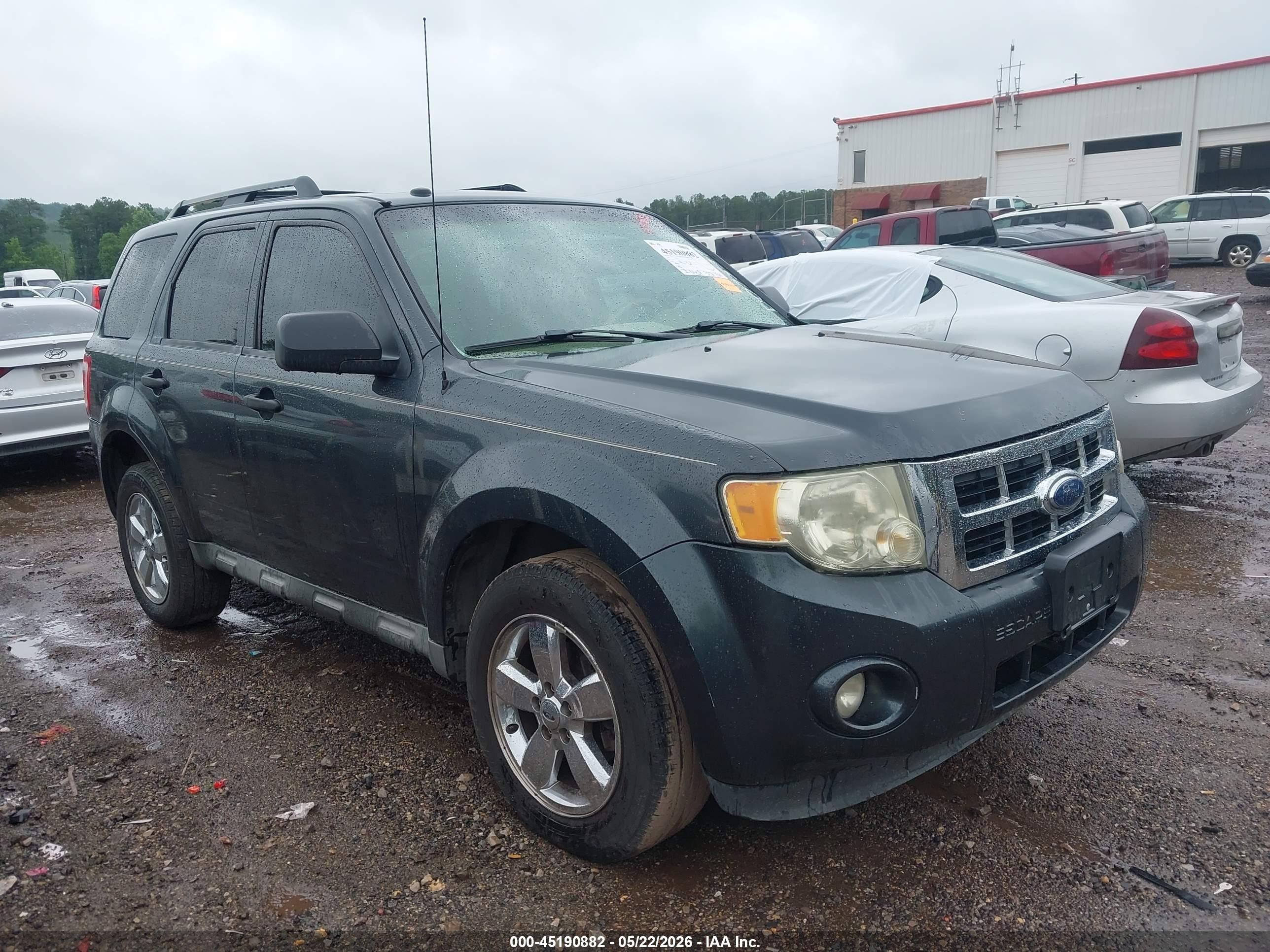 2009 Ford Escape Xlt Blue vin: 1FMCU03729KD07337