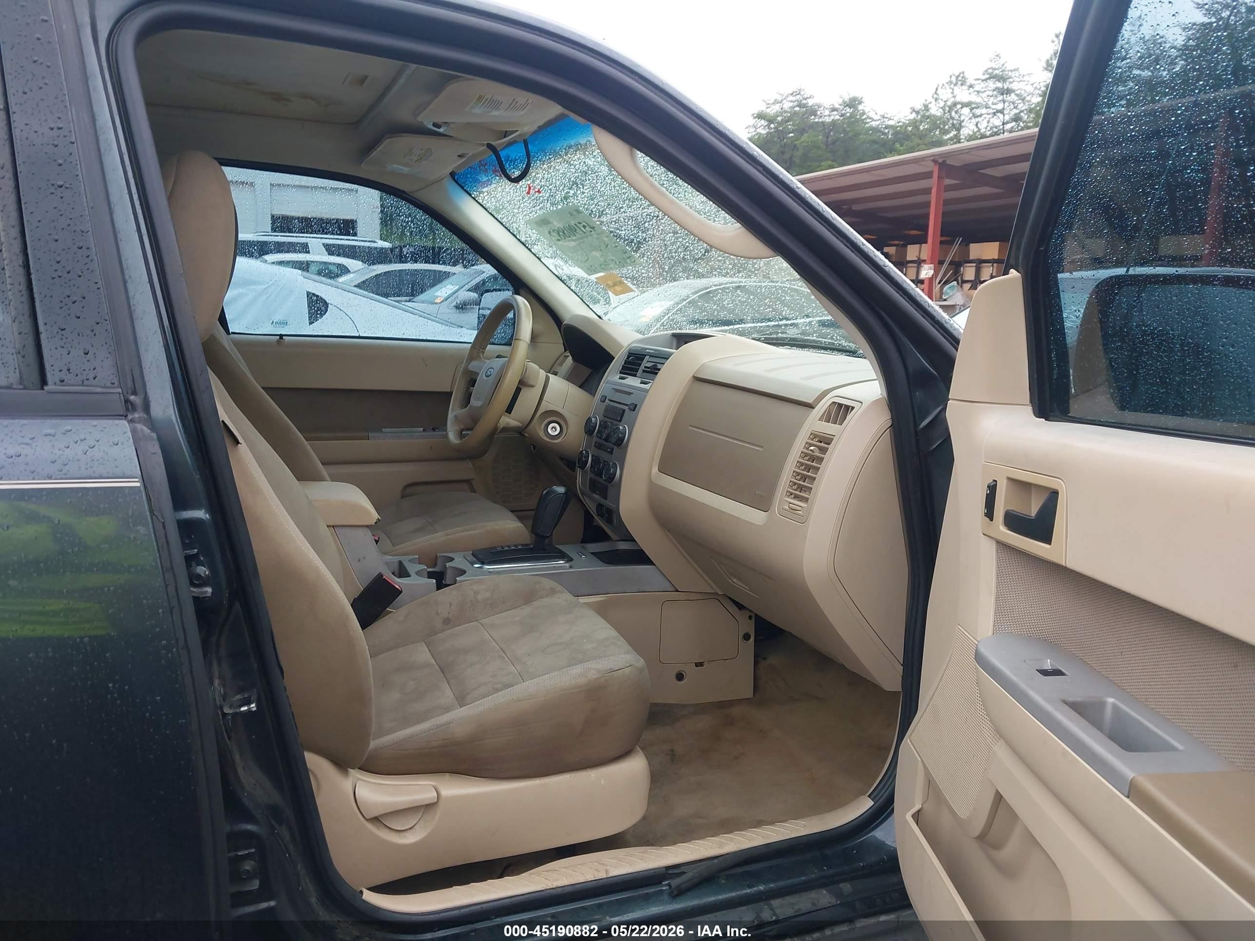 2009 Ford Escape Xlt Blue vin: 1FMCU03729KD07337