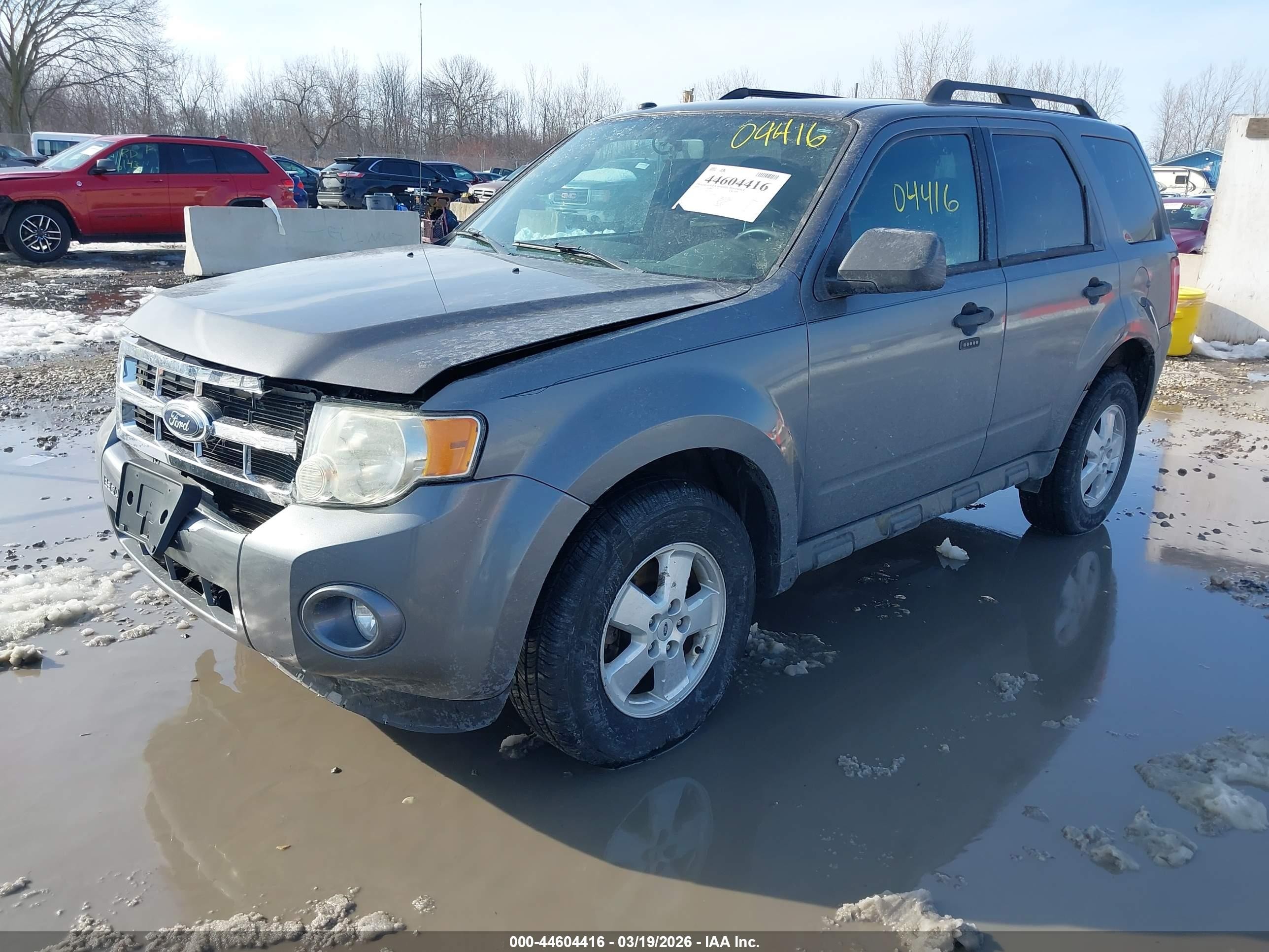 2009 Ford Escape Xlt Gray vin: 1FMCU03759KC59039