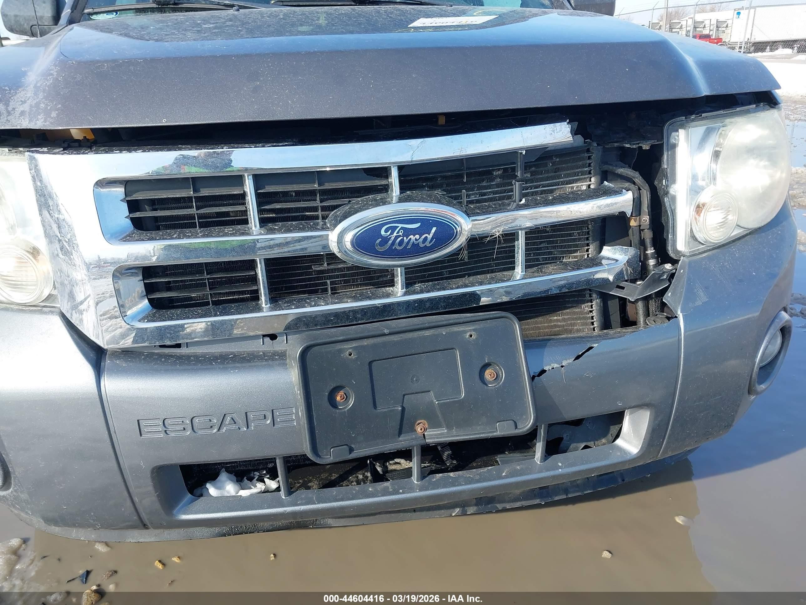 2009 Ford Escape Xlt Gray vin: 1FMCU03759KC59039