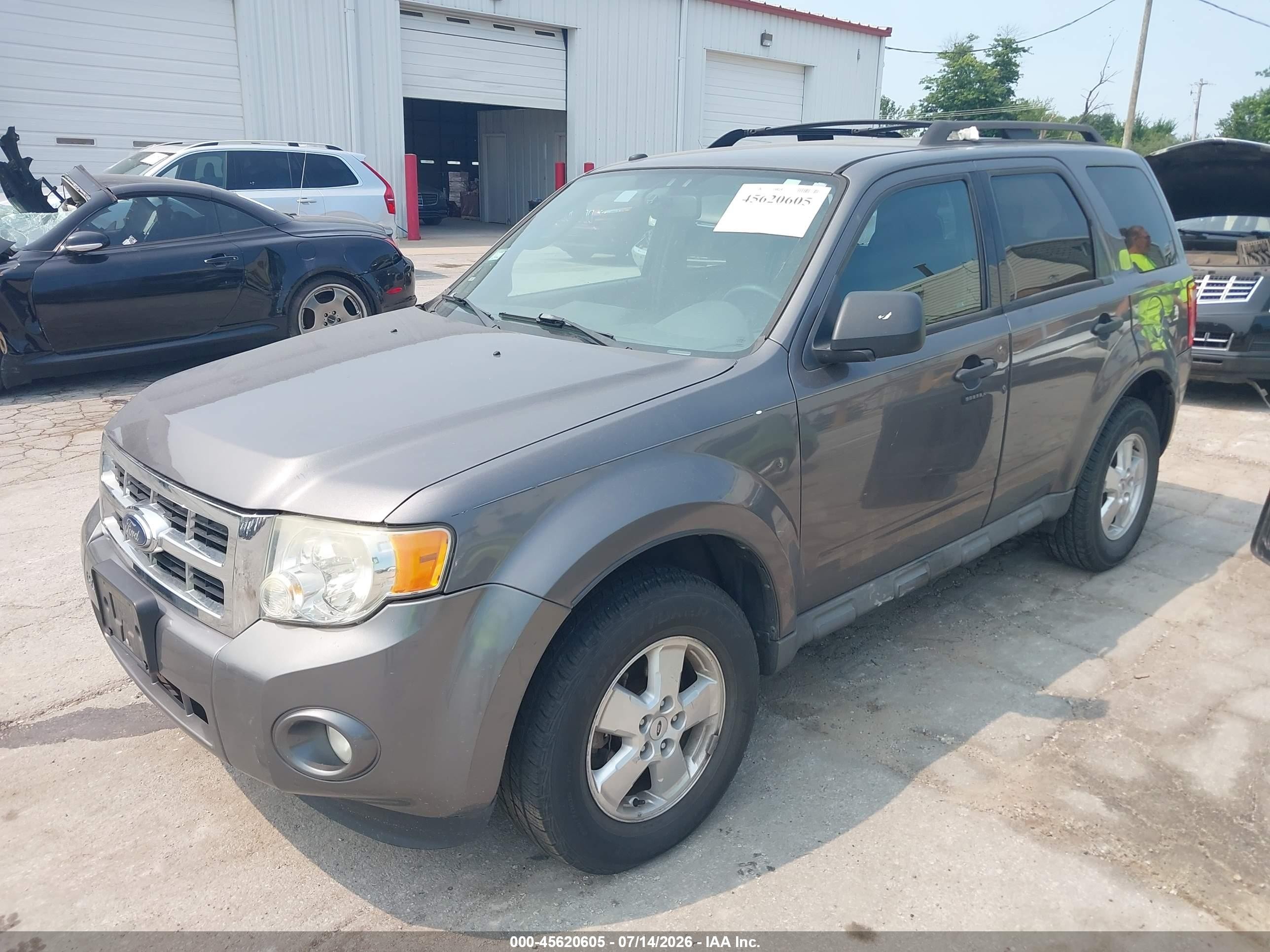 2009 Ford Escape Xlt Gray vin: 1FMCU03769KB21560