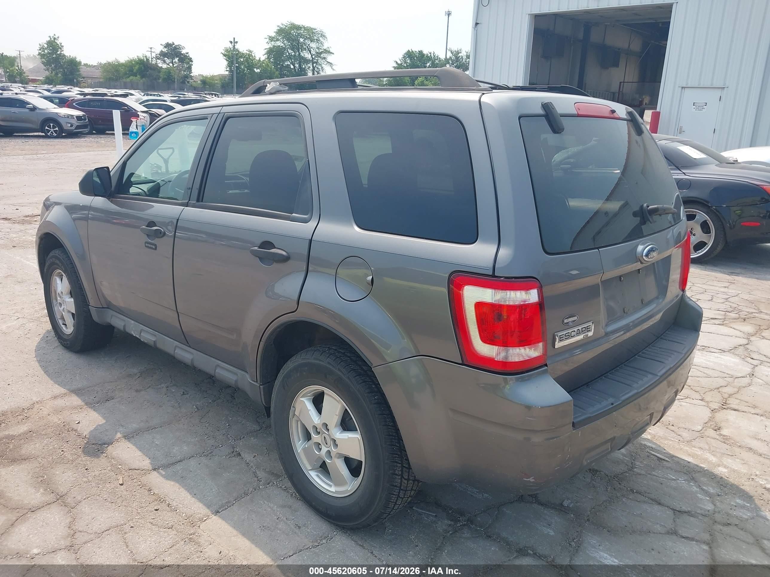 2009 Ford Escape Xlt Gray vin: 1FMCU03769KB21560