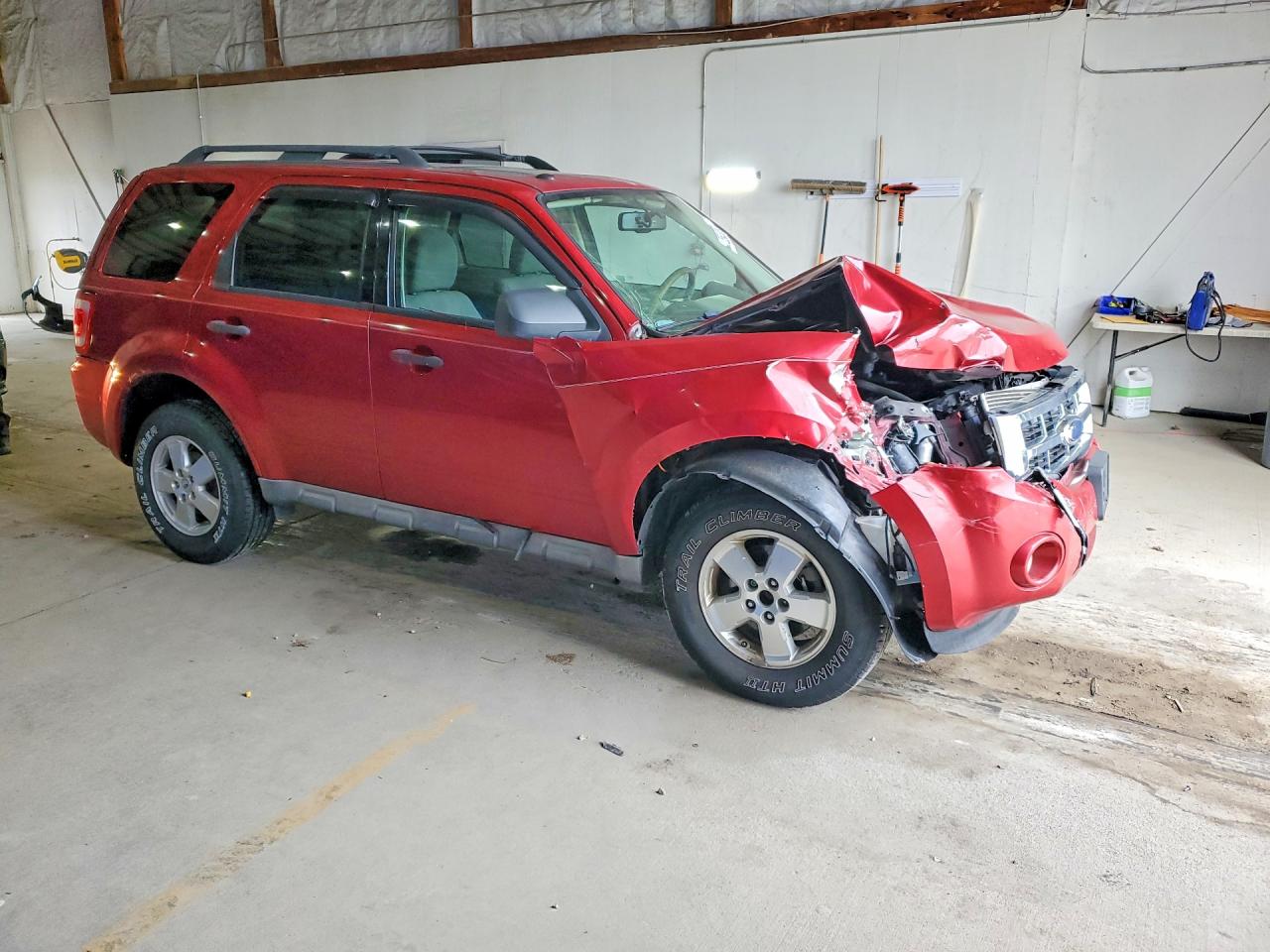2009 Ford Escape Xlt Red vin: 1FMCU03769KC03966