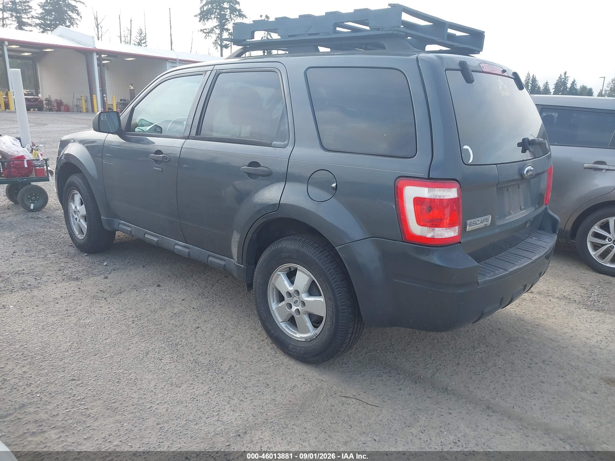 2009 Ford Escape Xlt Gray vin: 1FMCU03769KD07681