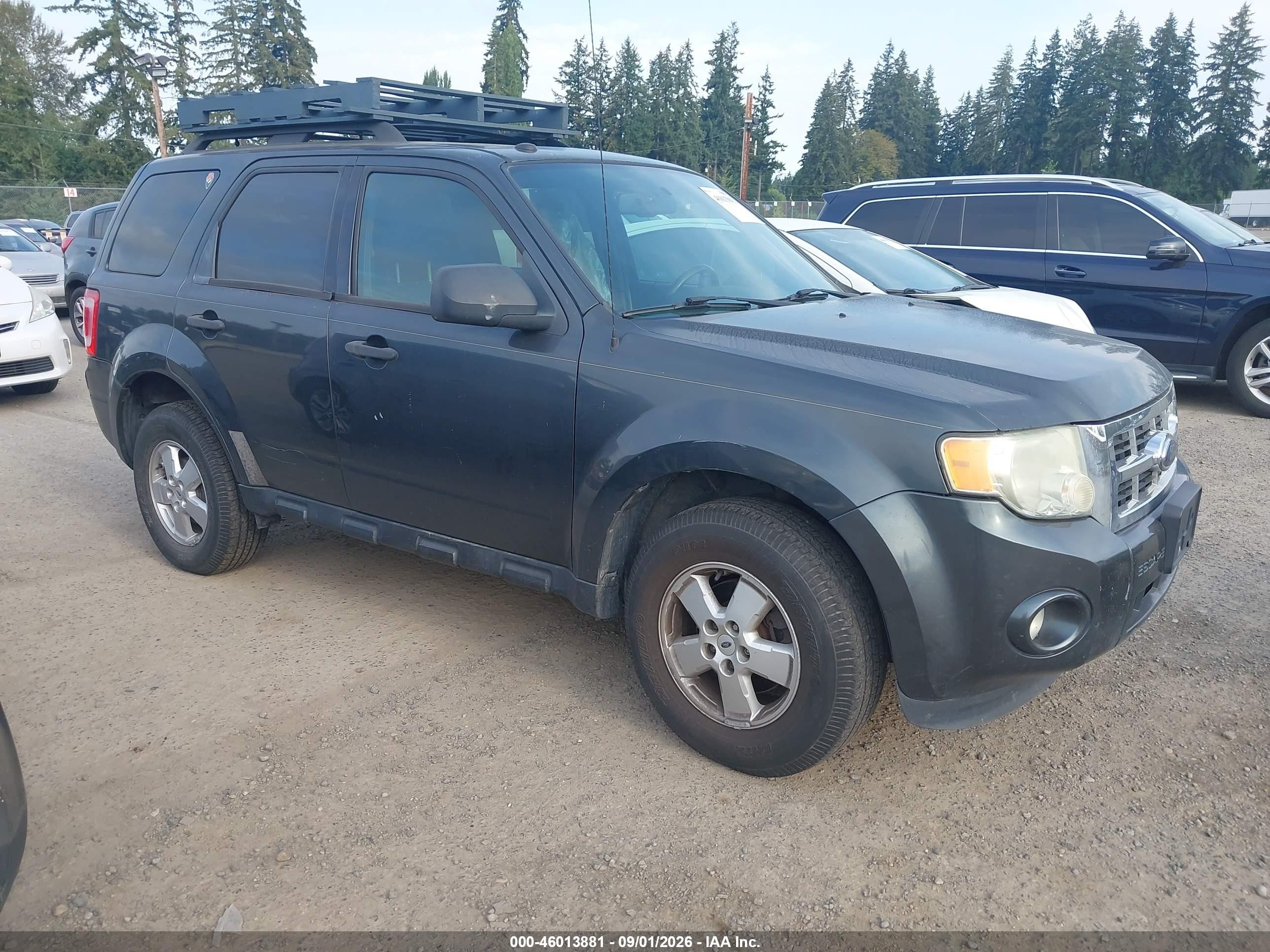 2009 Ford Escape Xlt Gray vin: 1FMCU03769KD07681