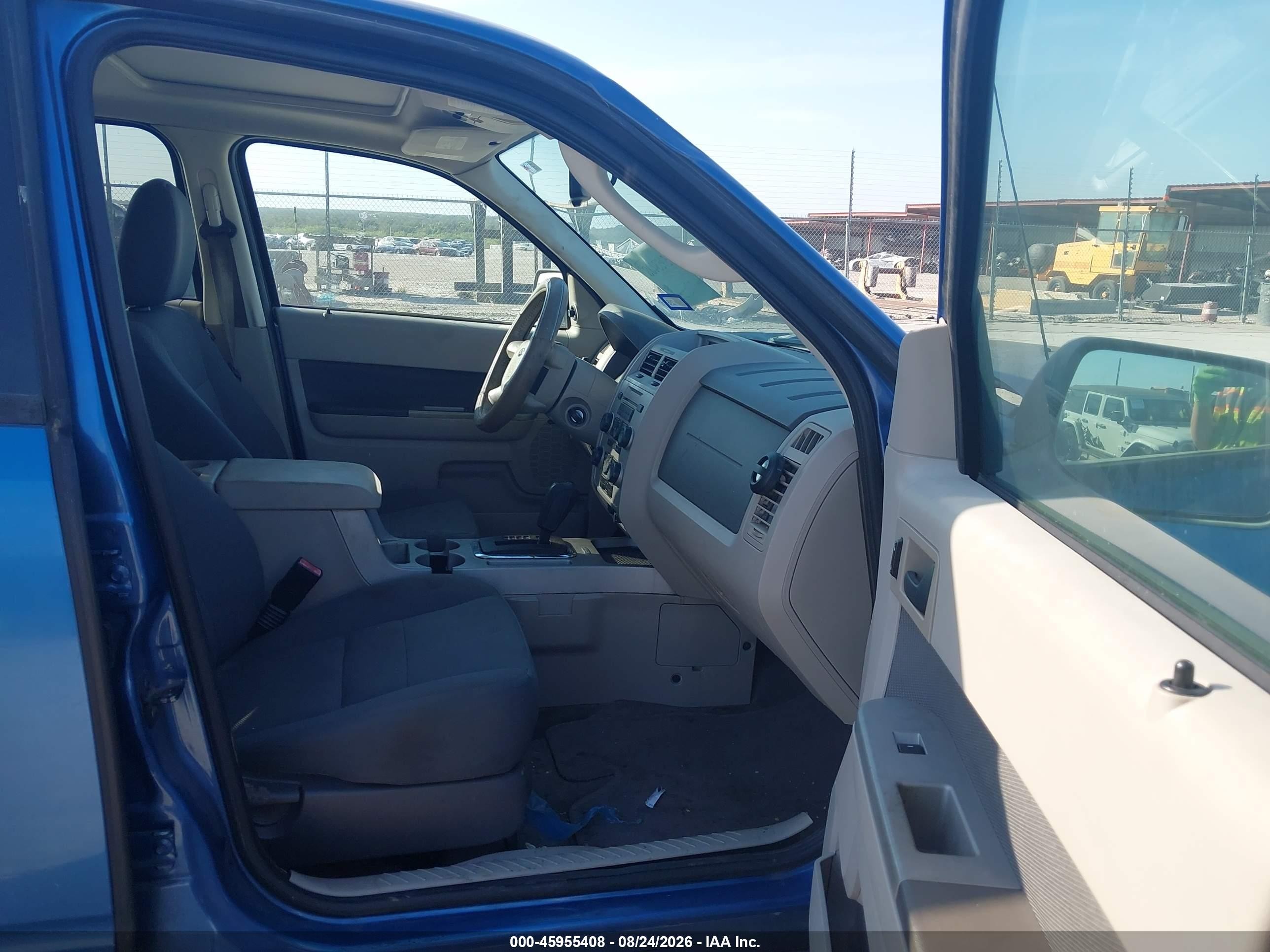 2009 Ford Escape Xlt Blue vin: 1FMCU03779KA07289