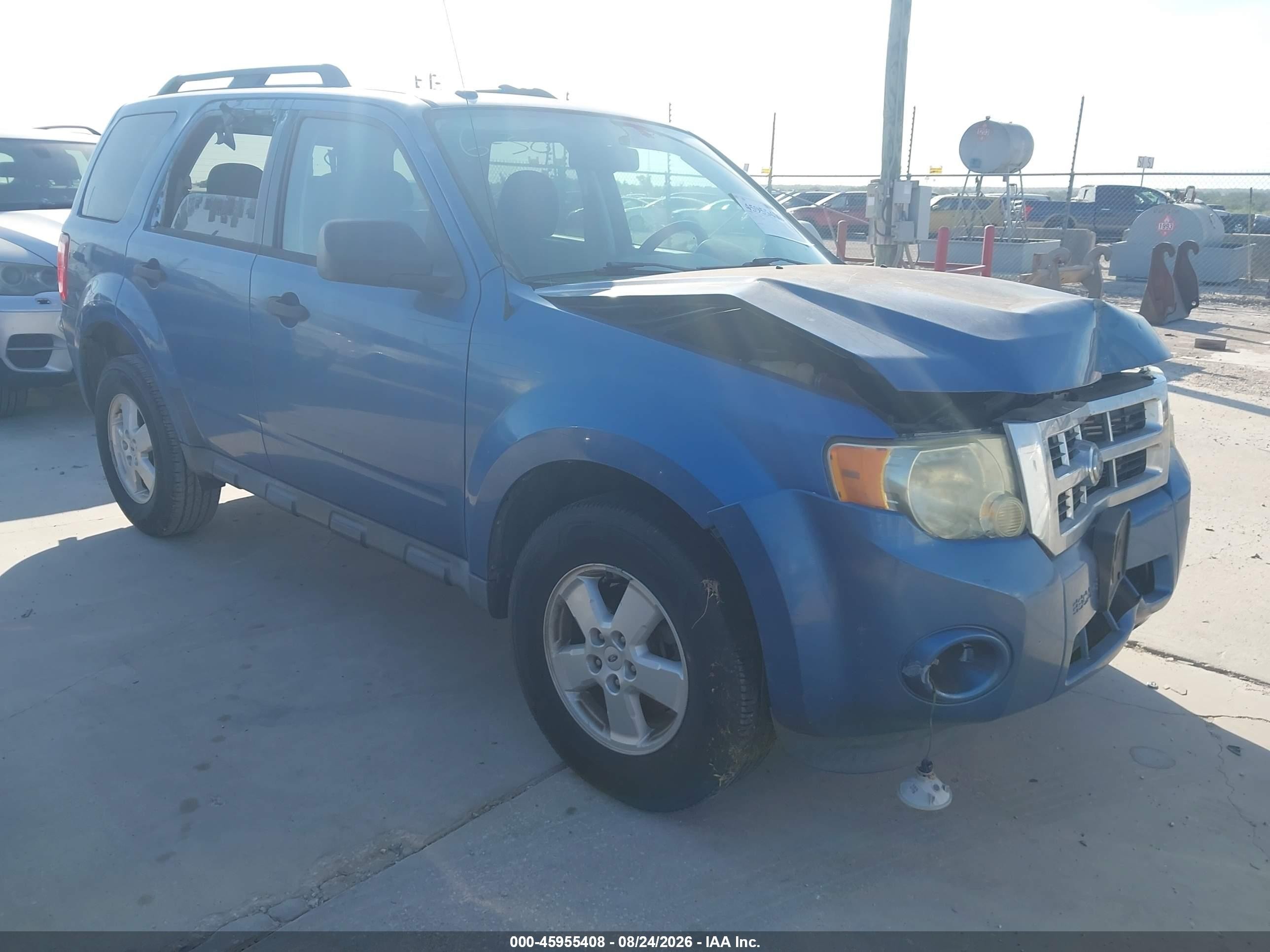 2009 Ford Escape Xlt Blue vin: 1FMCU03779KA07289
