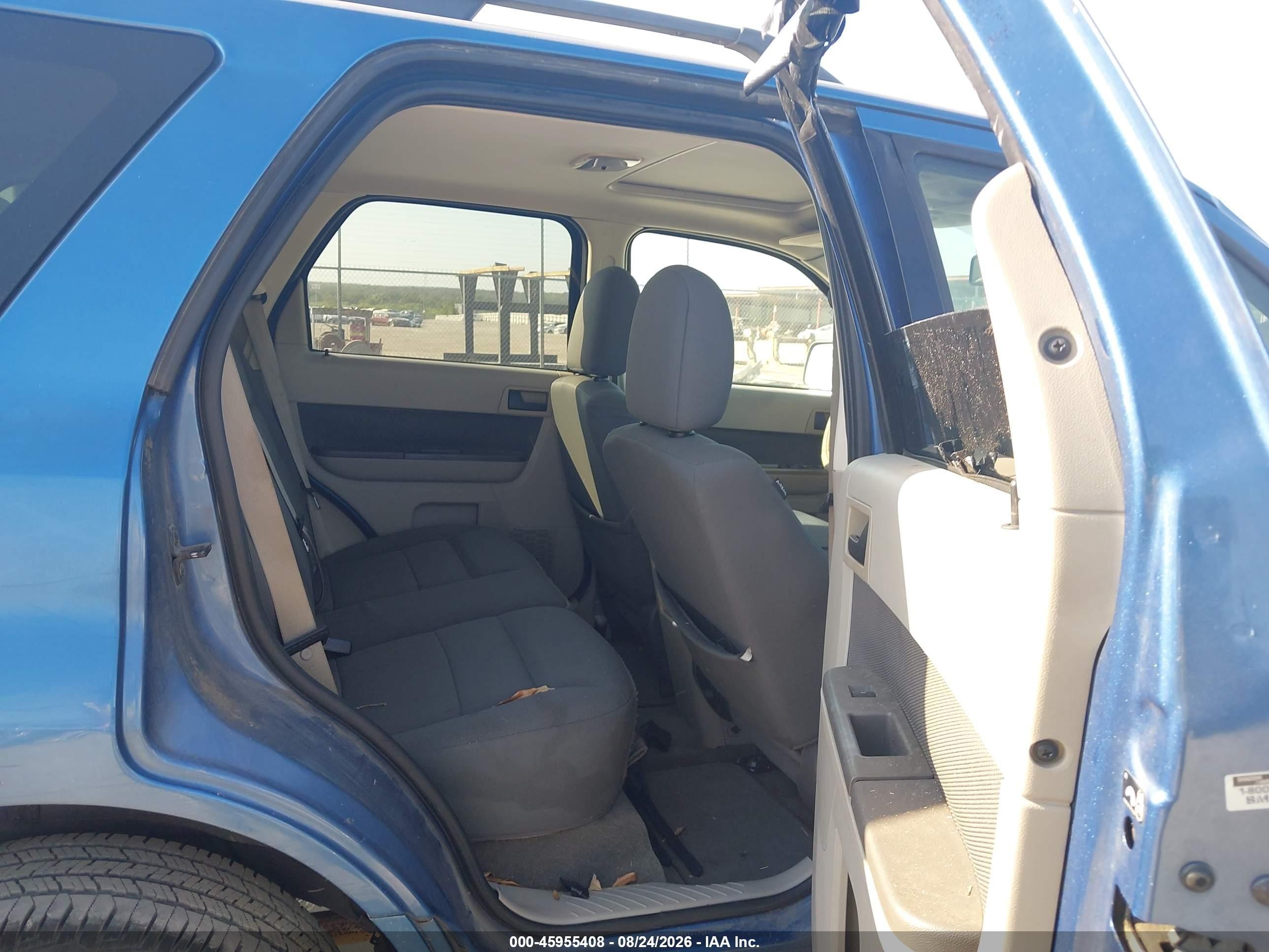2009 Ford Escape Xlt Blue vin: 1FMCU03779KA07289