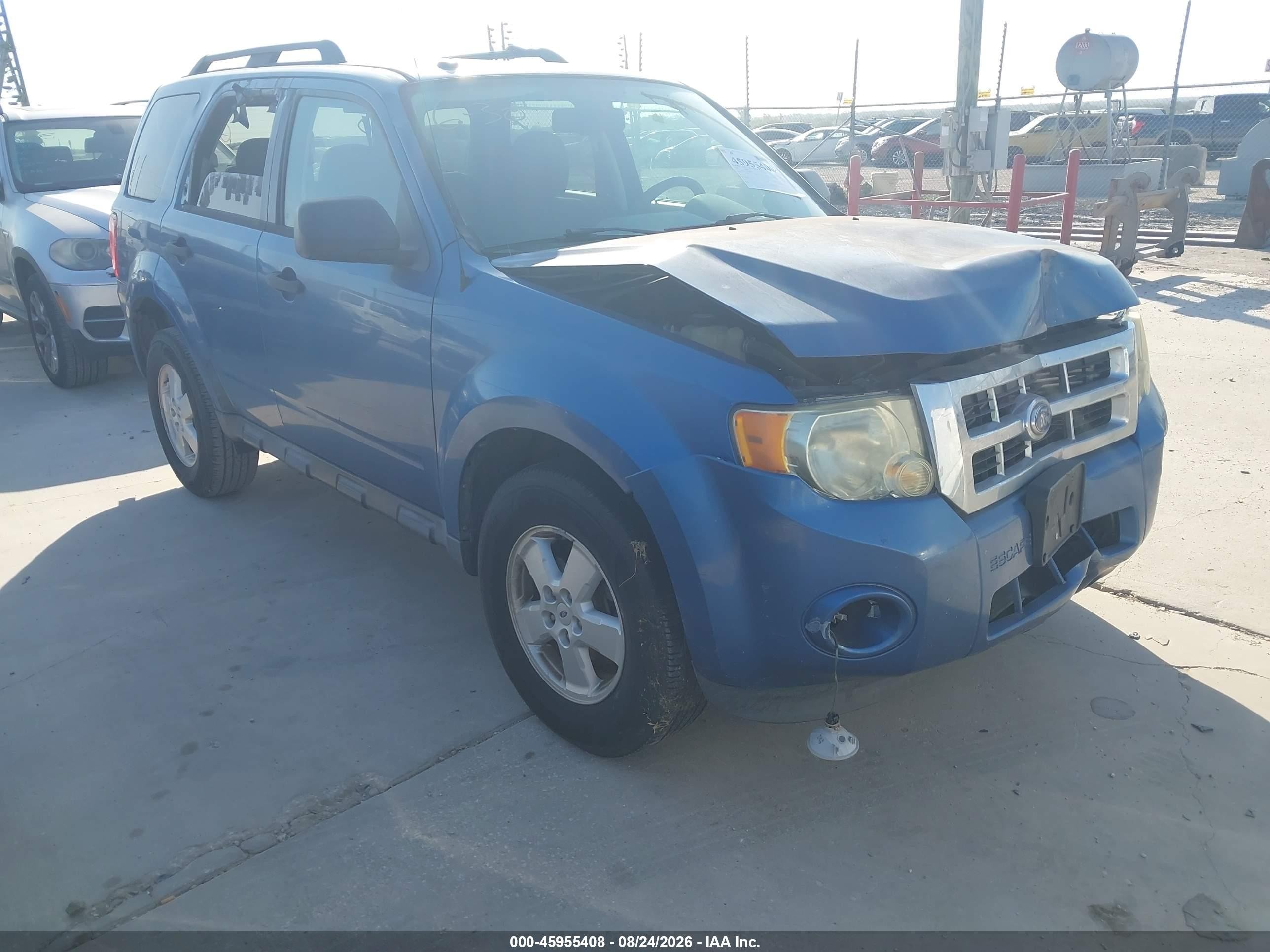 2009 Ford Escape Xlt Blue vin: 1FMCU03779KA07289