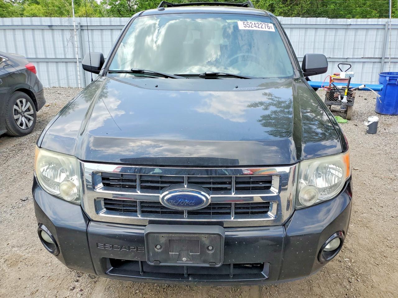 2009 Ford Escape Xlt Black vin: 1FMCU03779KA48490