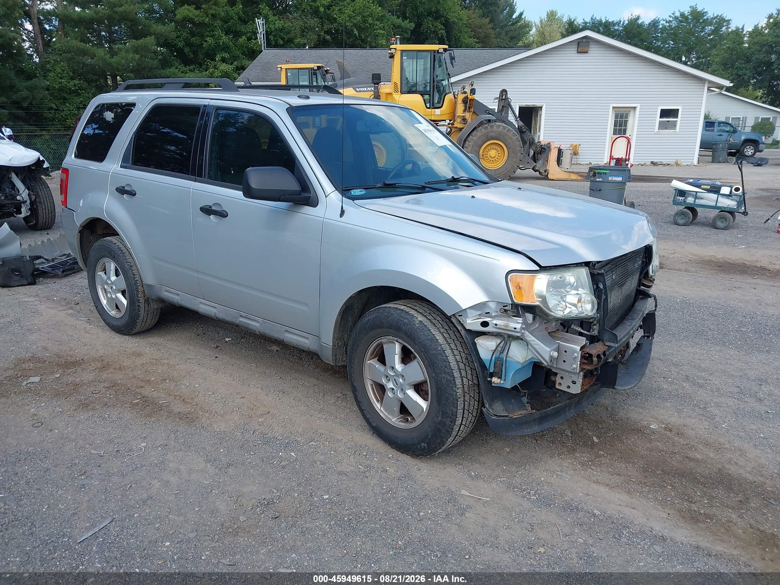 2009 Ford Escape Xlt White vin: 1FMCU03779KB29795