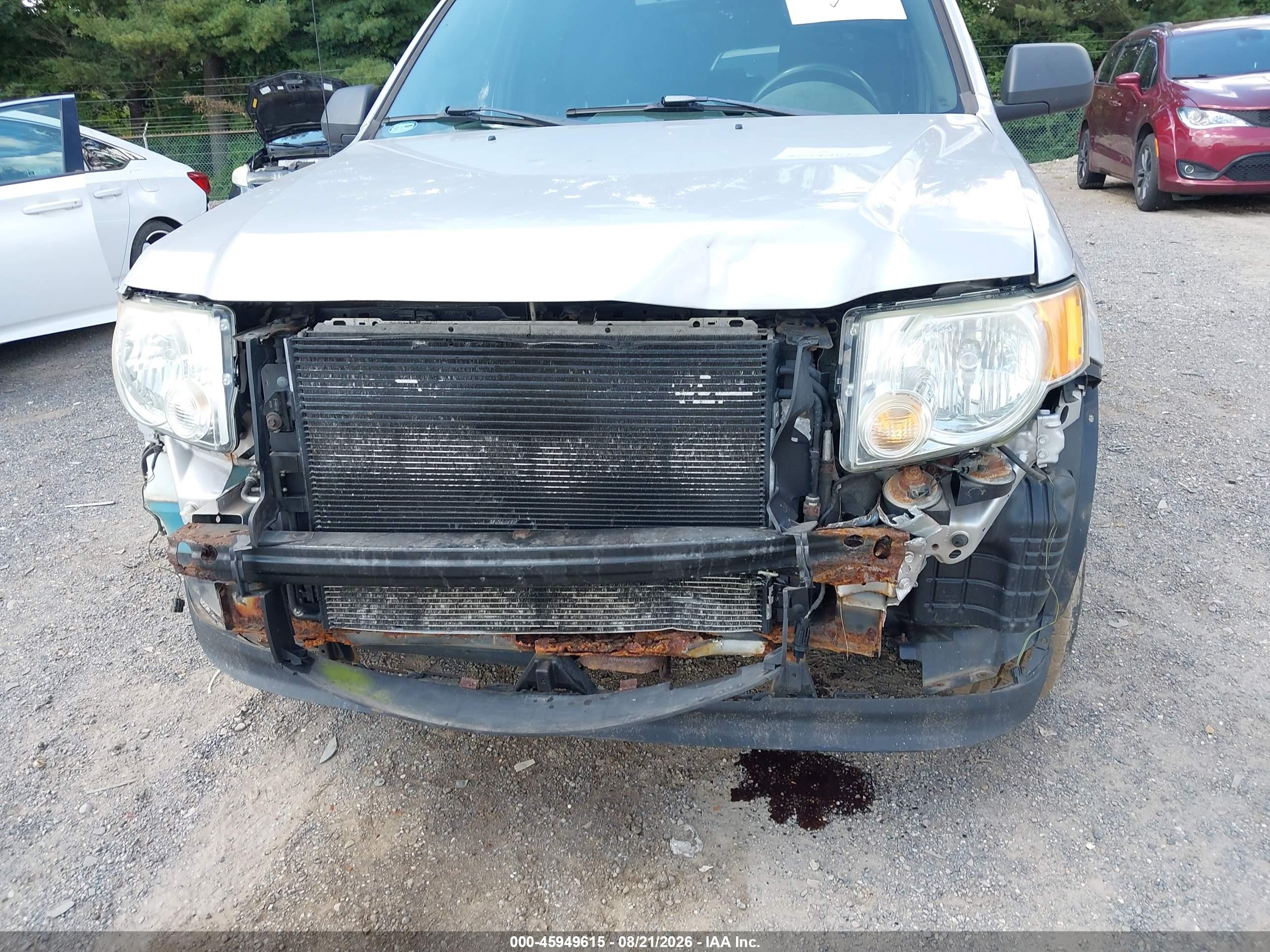 2009 Ford Escape Xlt White vin: 1FMCU03779KB29795