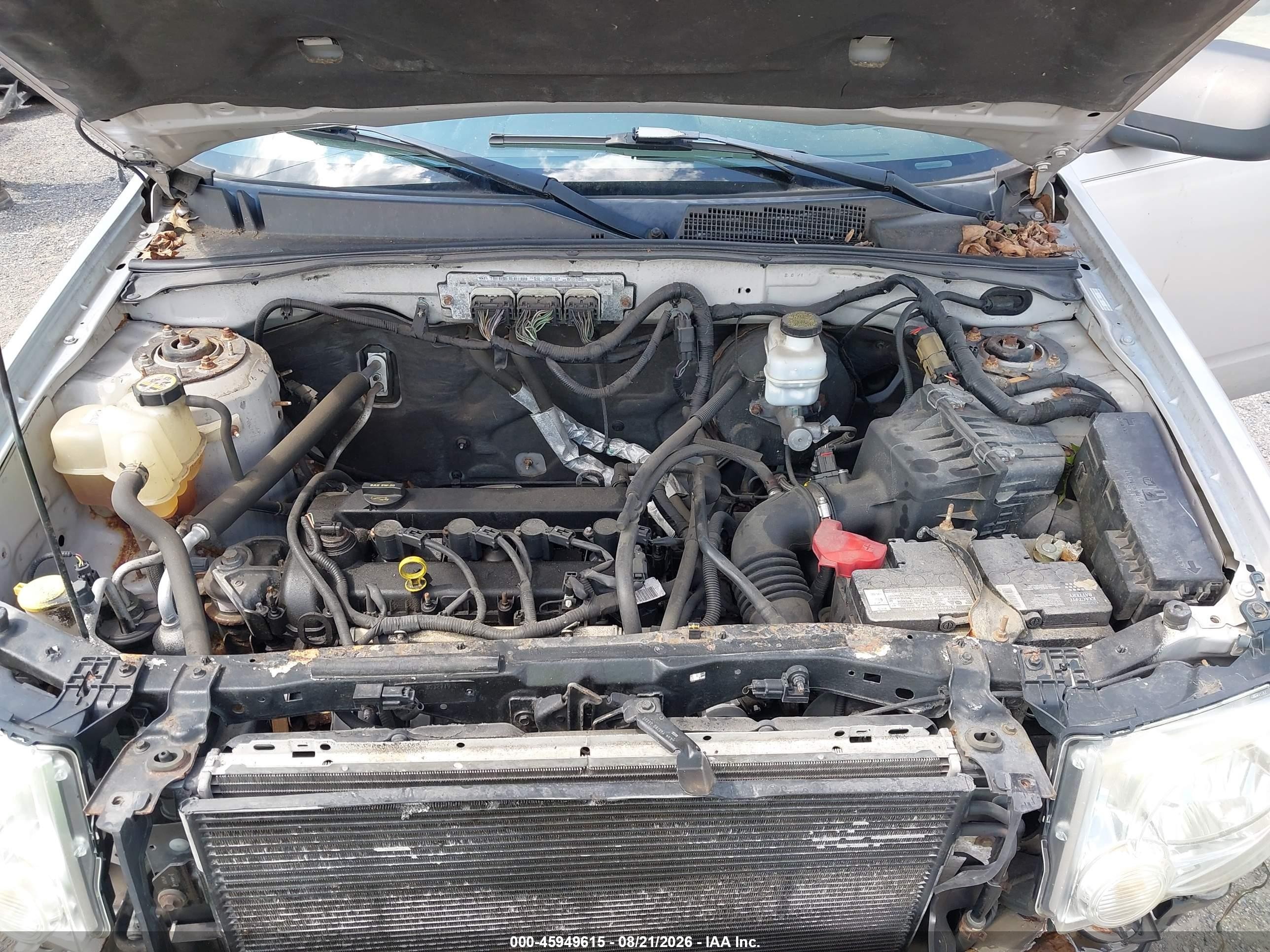 2009 Ford Escape Xlt White vin: 1FMCU03779KB29795